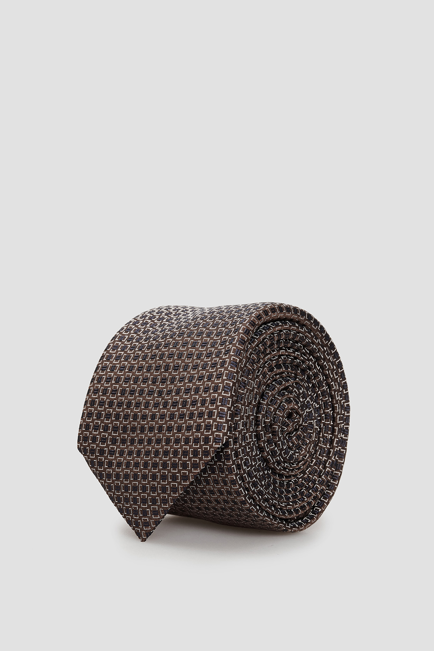 Мужской шелковый галстук с узором BOSS 50447304;293
