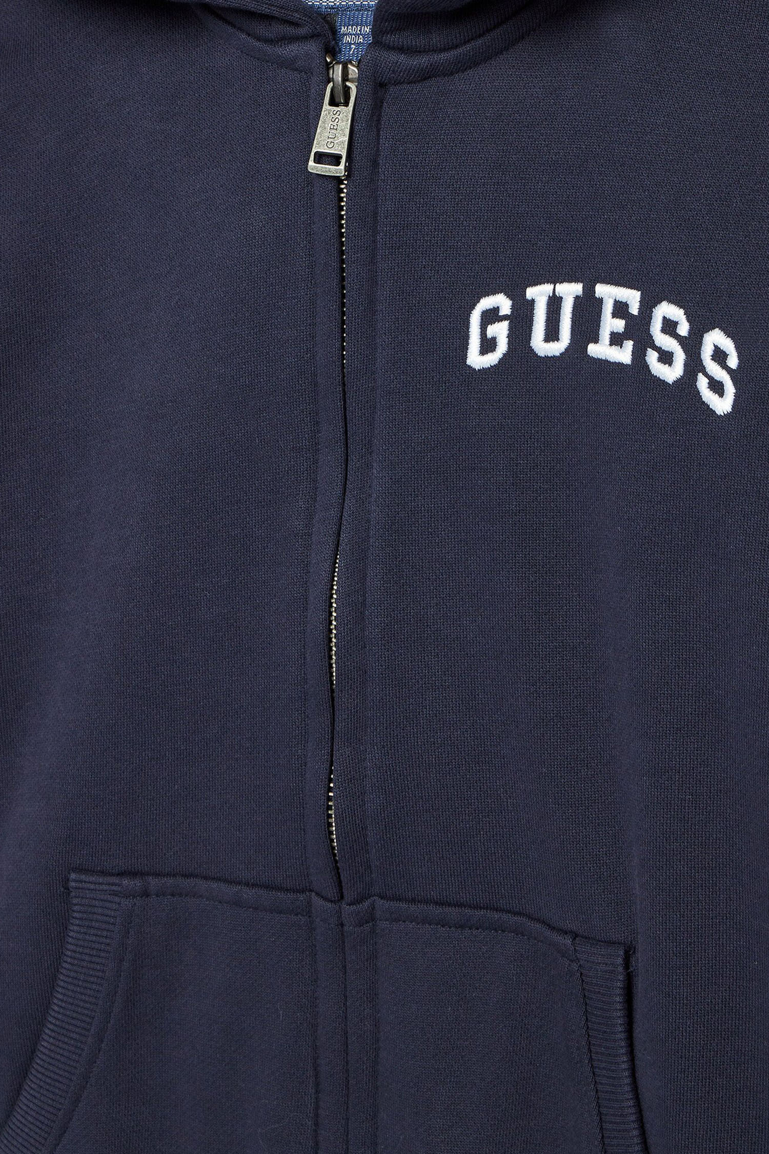 Дитяча темно-синя кофта на блискавці Guess Kids L4BQ25.KAX74;G7V2