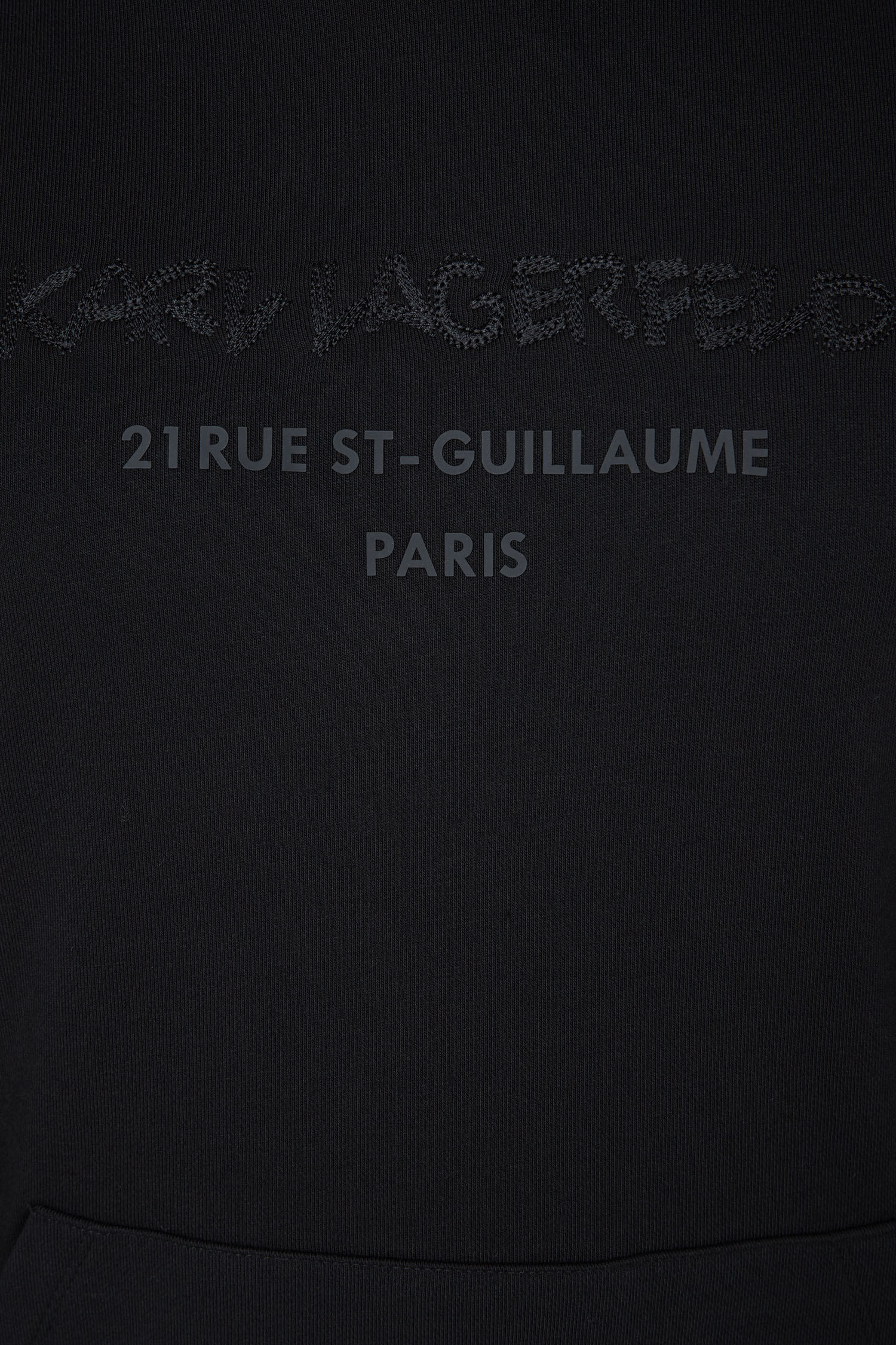 Чоловіче чорне худі Karl Lagerfeld 534910.705021;990