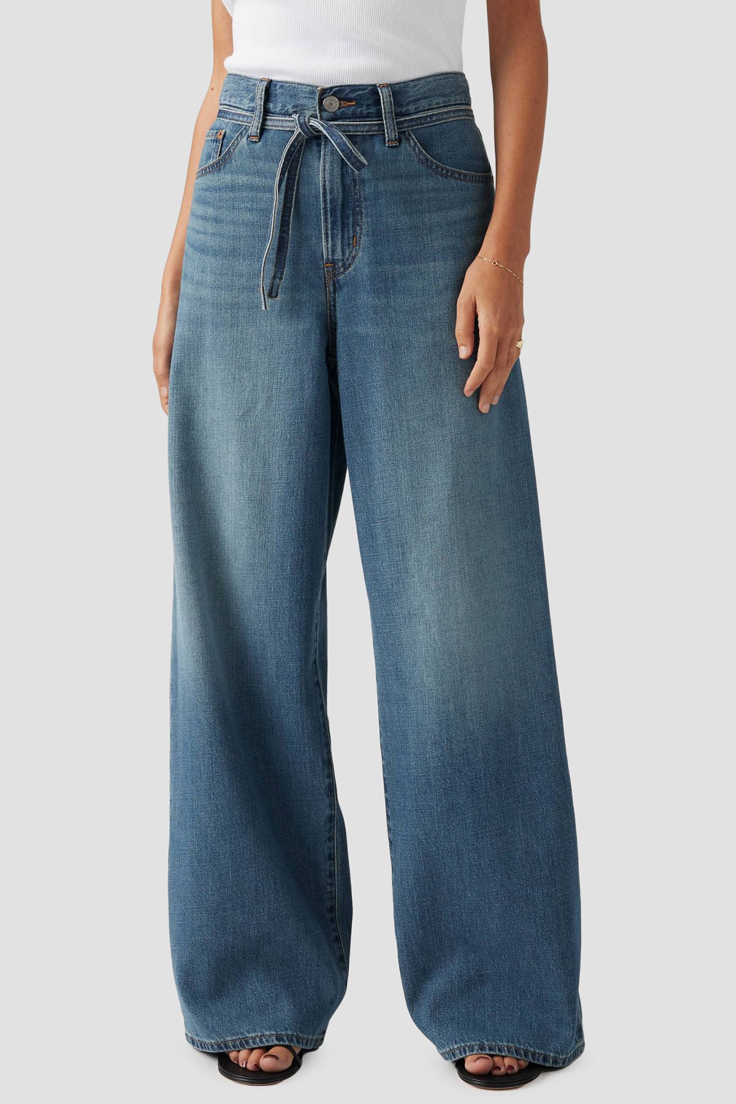 Женские синие джинсы XL Straight Levi’s® A8701;0009
