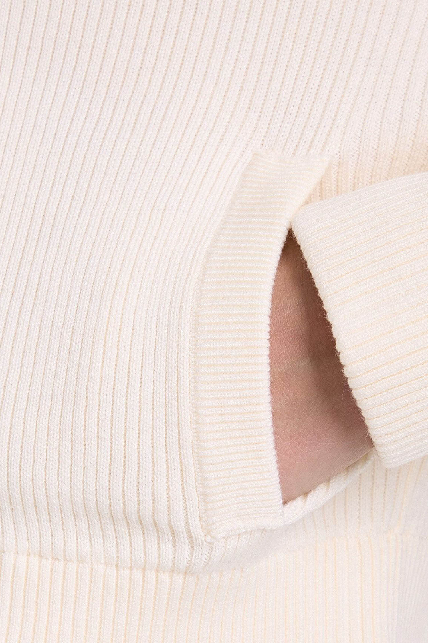 Жіноча біла кофта на блискавці Guess V5BR05.Z3JD2;G047