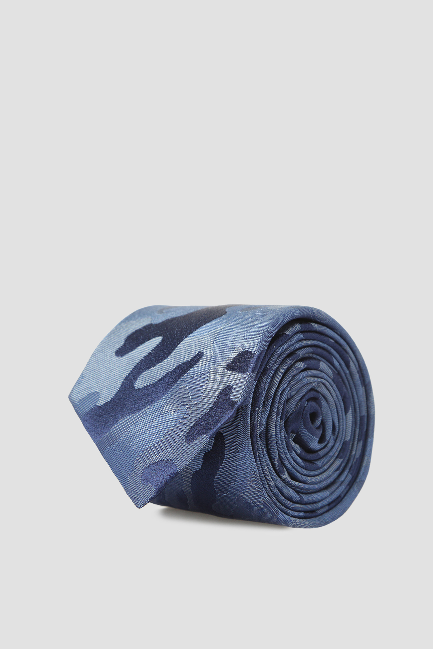 Мужской синий шелковый галстук Karl Lagerfeld 591172.805100;650