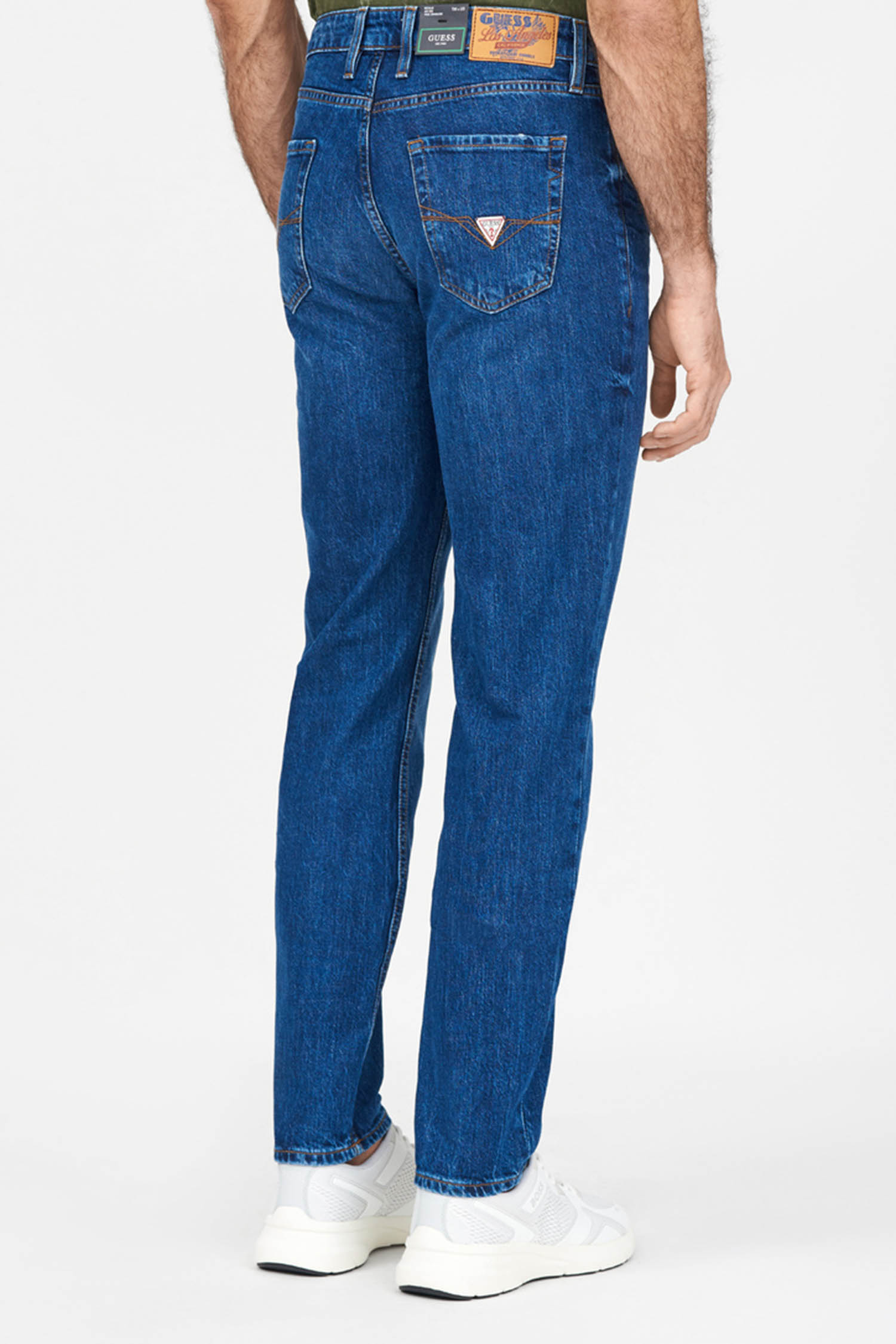 Мужские синие джинсы Guess M4RA37.D58M4;THTA