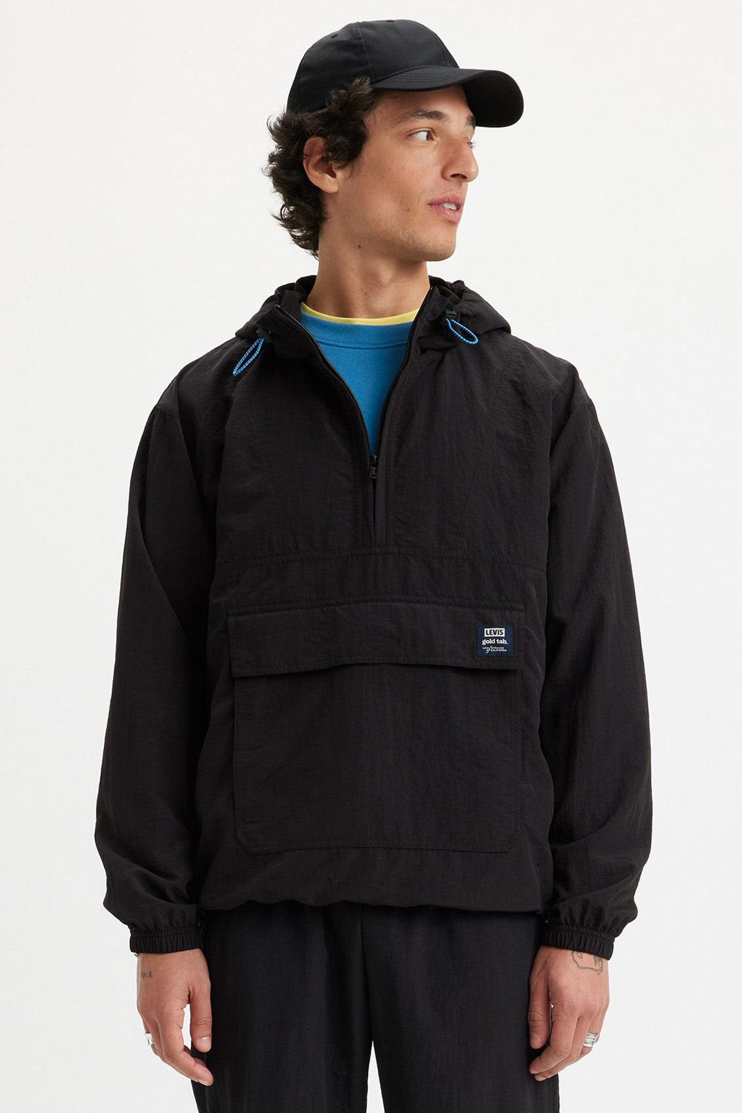 Чоловічий чорний анорак Levi’s® A3755;0007
