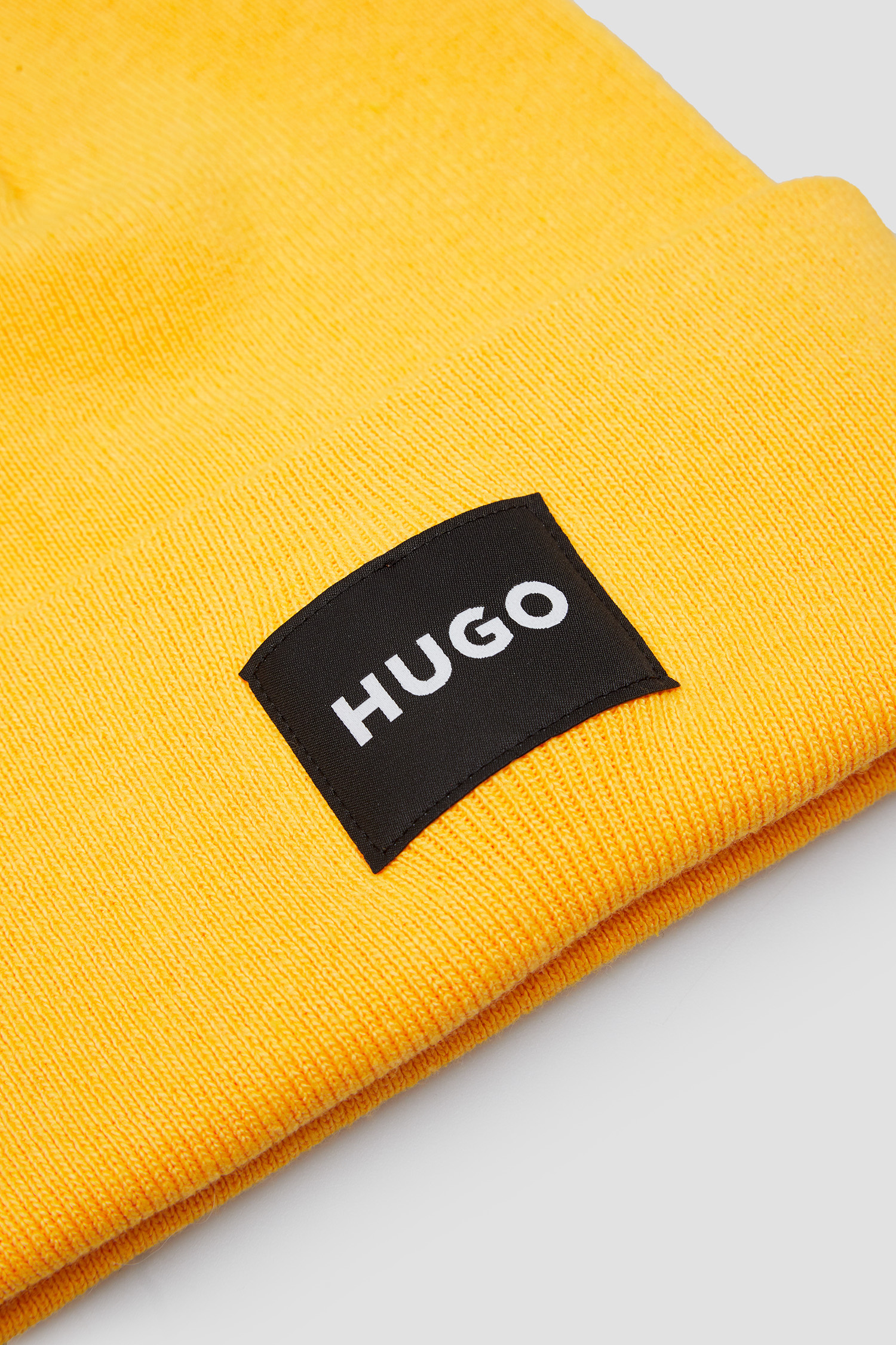 Мужская оранжевая шапка HUGO 50496012;720