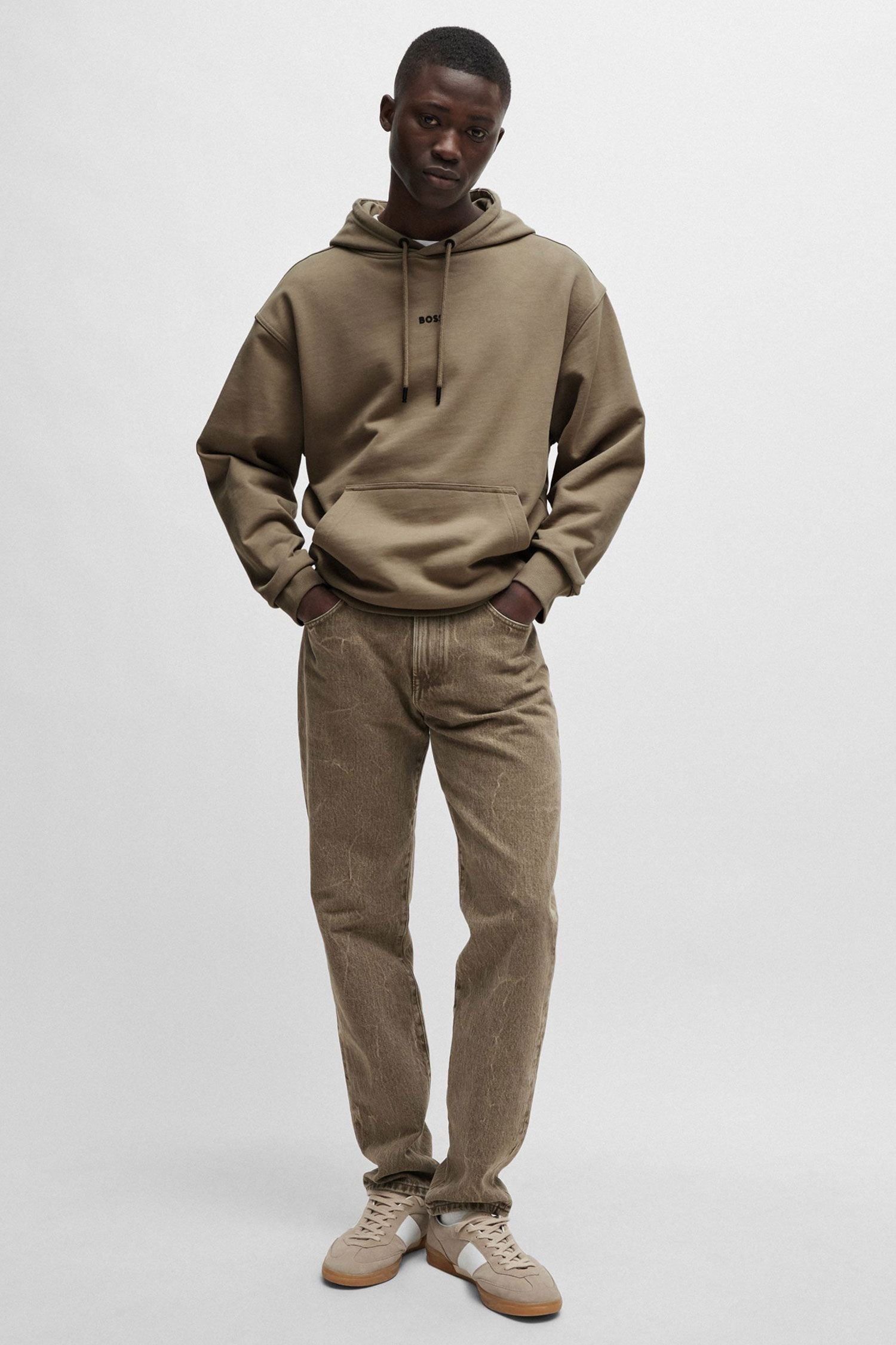 Чоловіче бежеве худі BOSS 50514530;246
