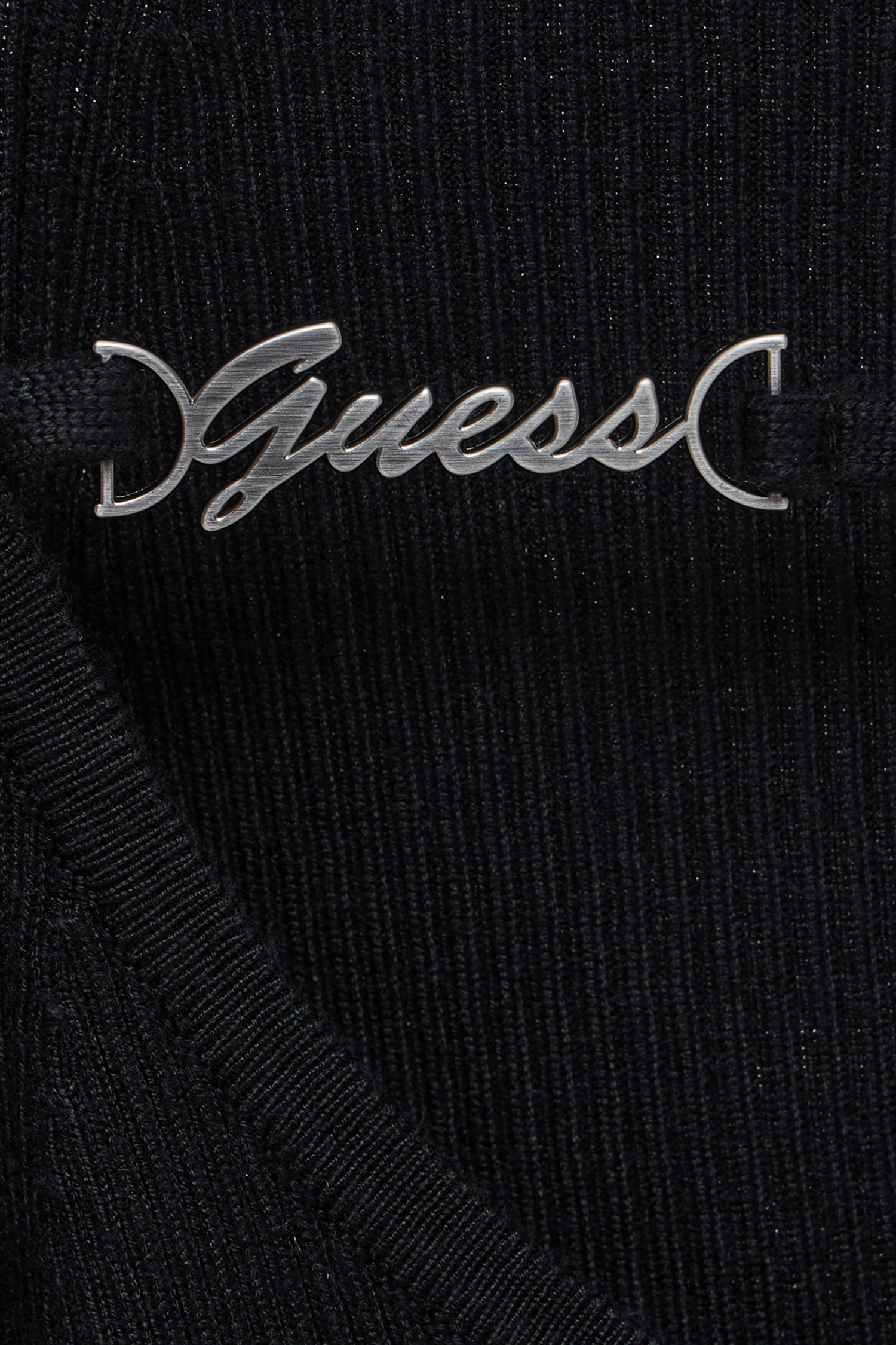 Женское черное платье Guess W6YK33.Z0968;JBLK