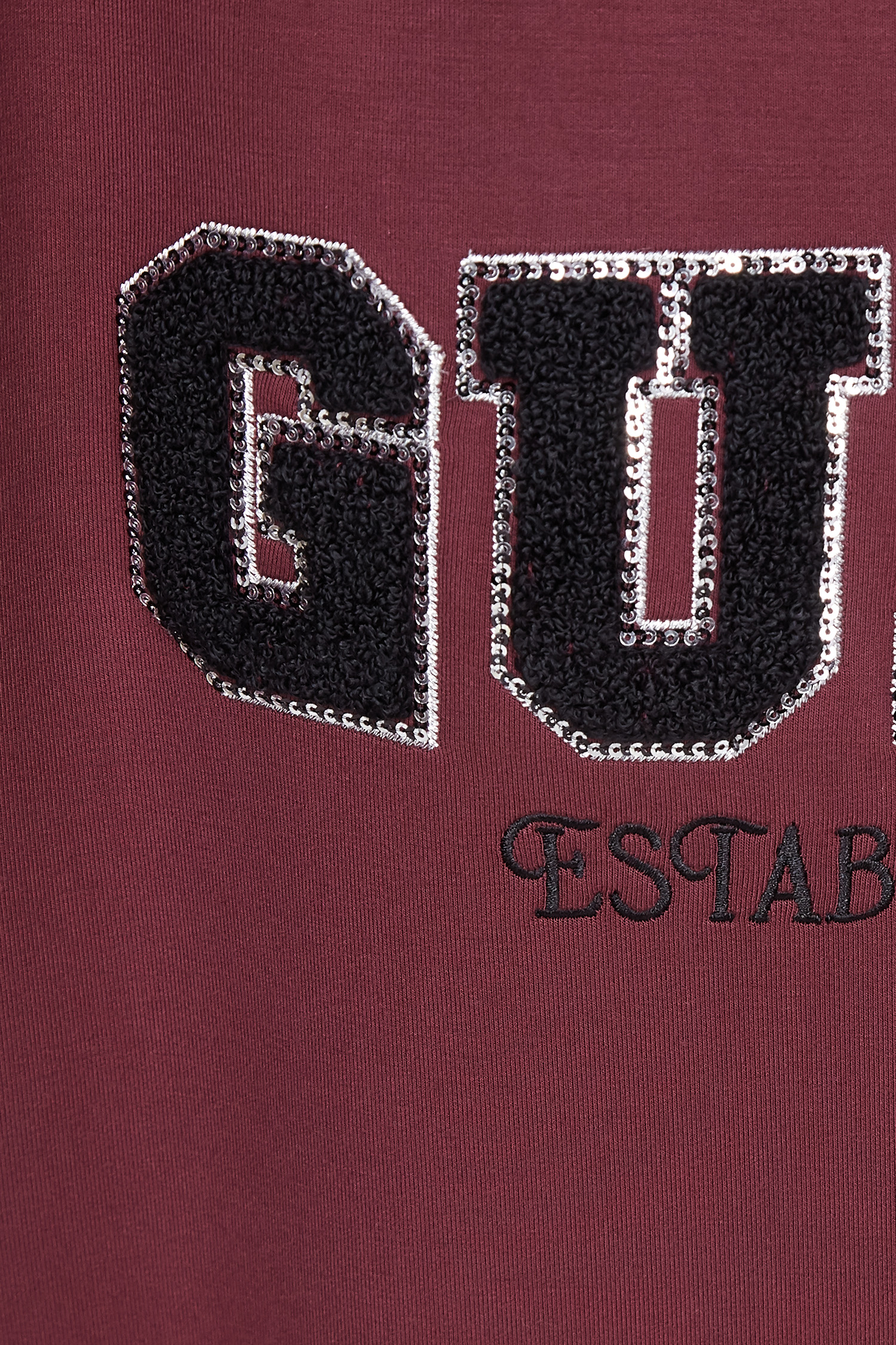 Жіночий бордовий світшот Guess W3BQ17.KBYE2;A502