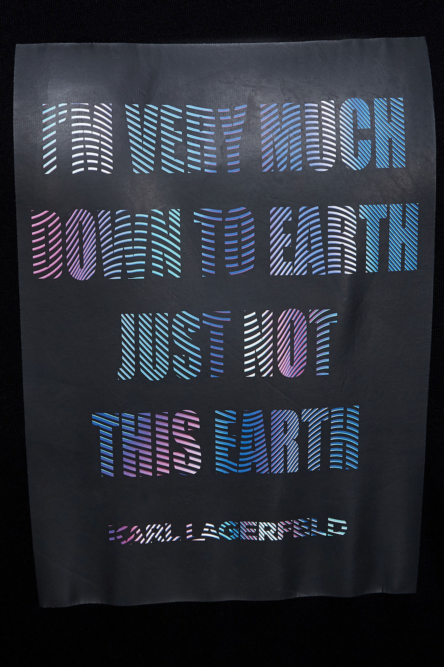 Мужской черный свитшот Karl Lagerfeld 534910.705022;990