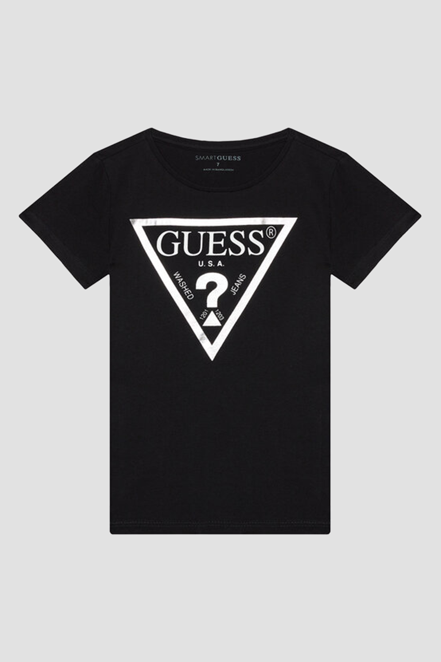 Дитяча чорна футболка Guеss Kids J73I56.K8HM0;A996