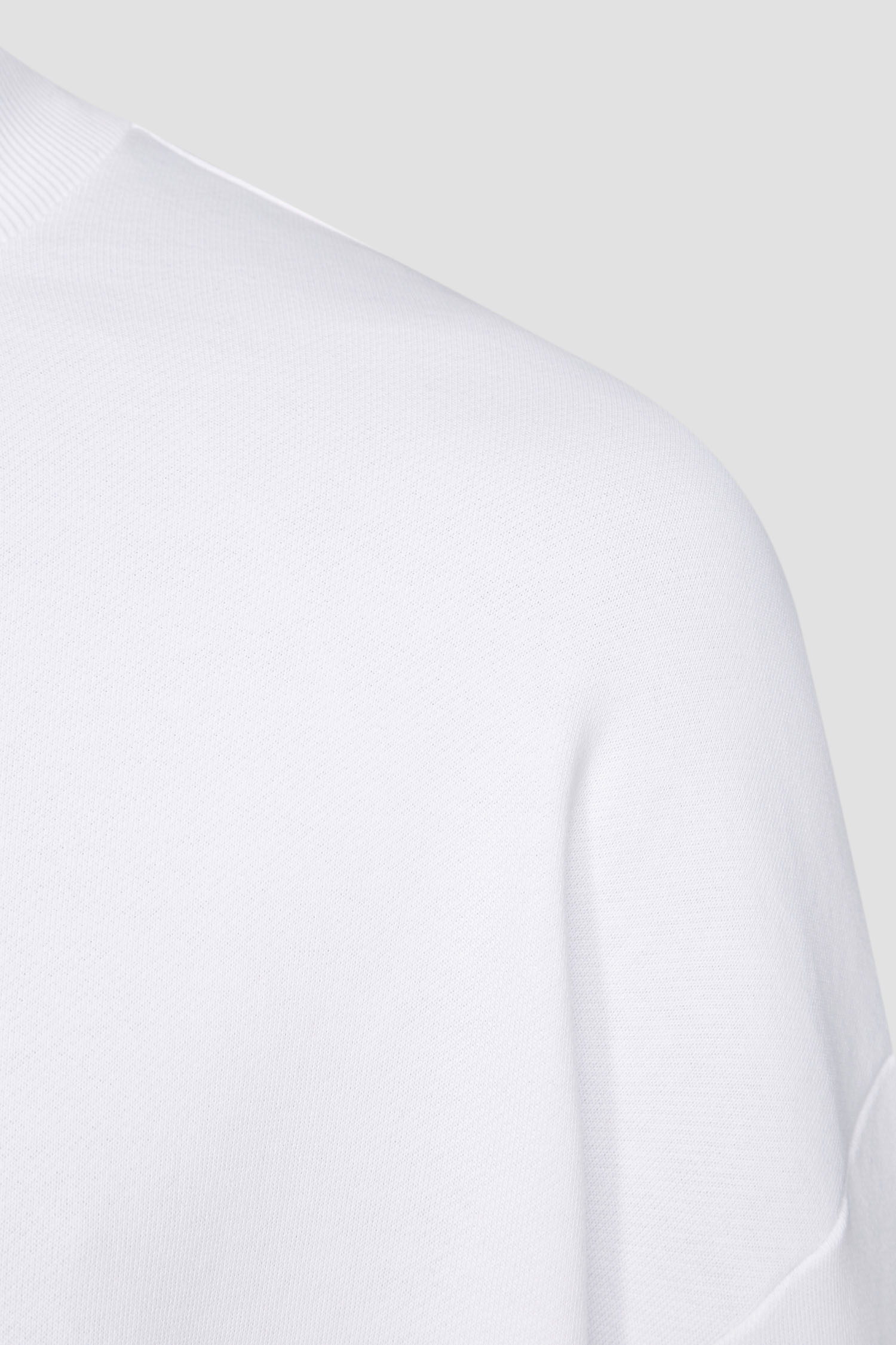 Мужской белый свитшот HUGO BLUE 50522359;100