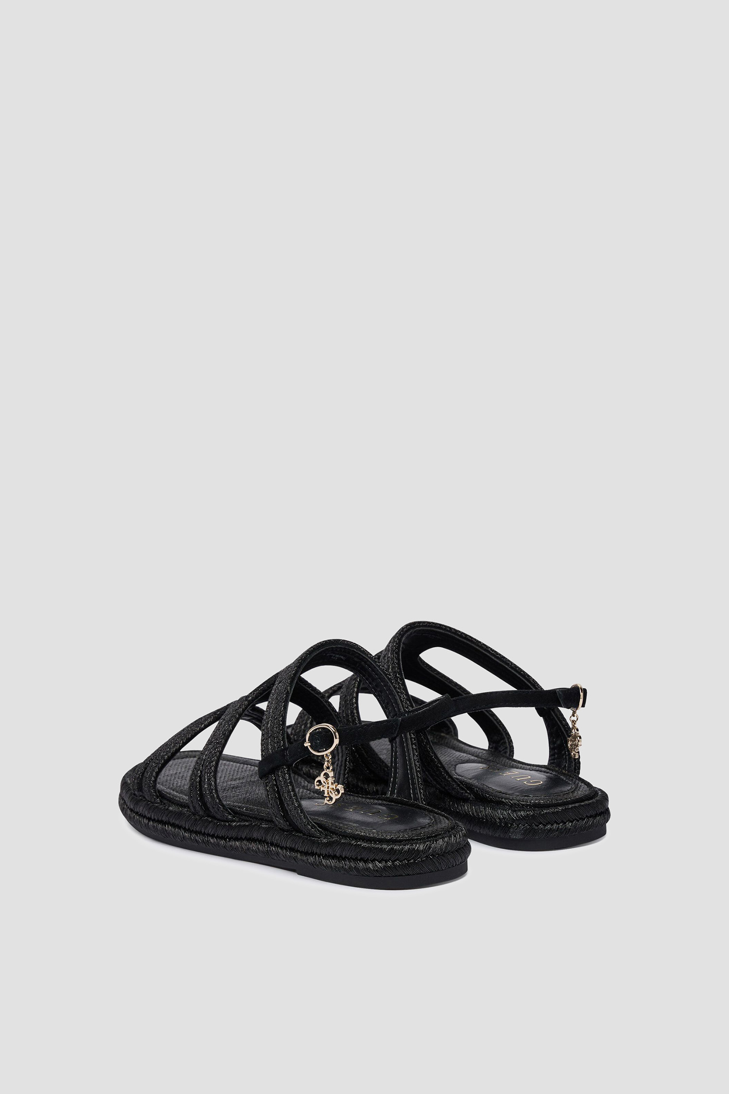 Жіночі чорні сандалі Guess FLJKLR.FAB03;BLACK