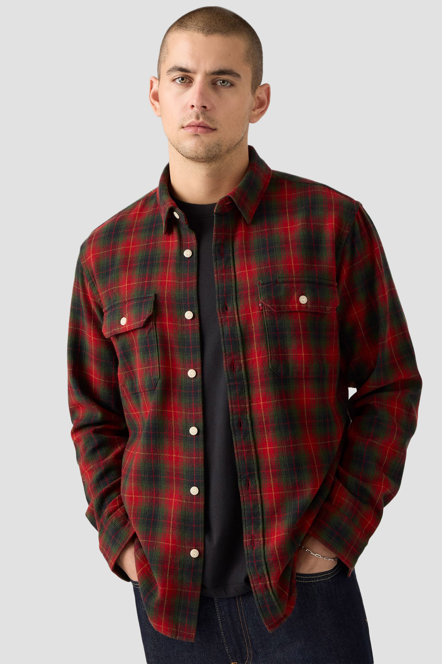 Чоловіча картата сорочка Levi’s® 19573;0284