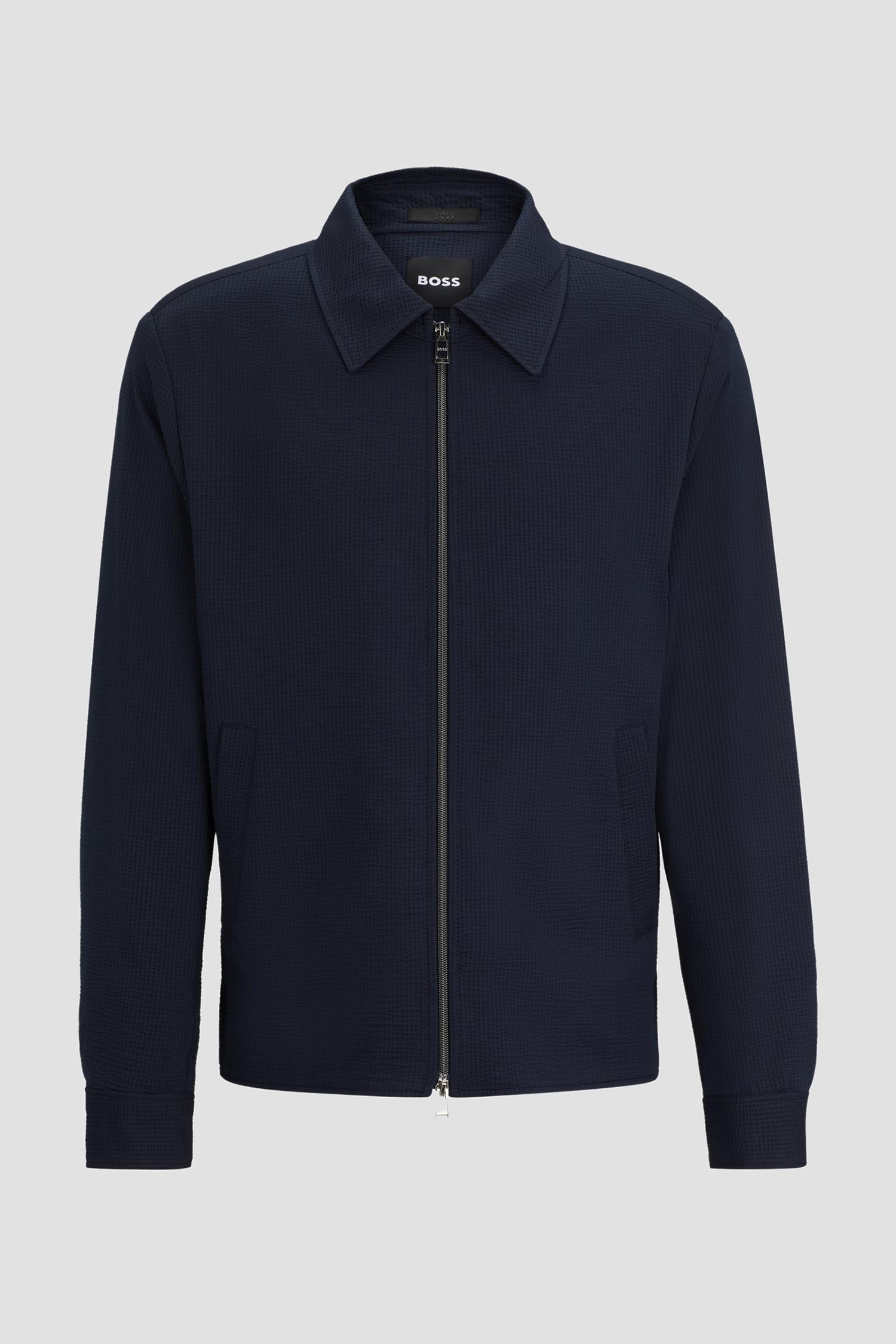 Мужская темно-синяя куртка BOSS 50514607;404