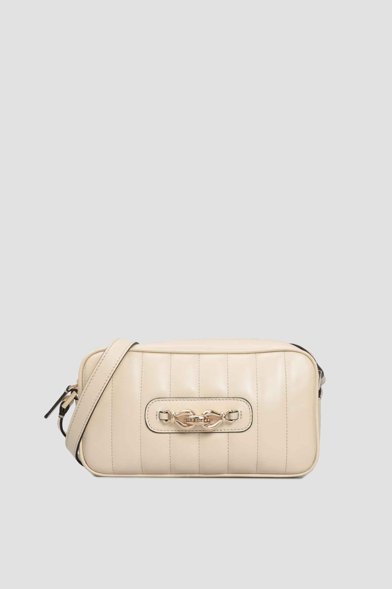 Жіноча біла шкіряна сумка Baldinini B2D002NATR;9012
