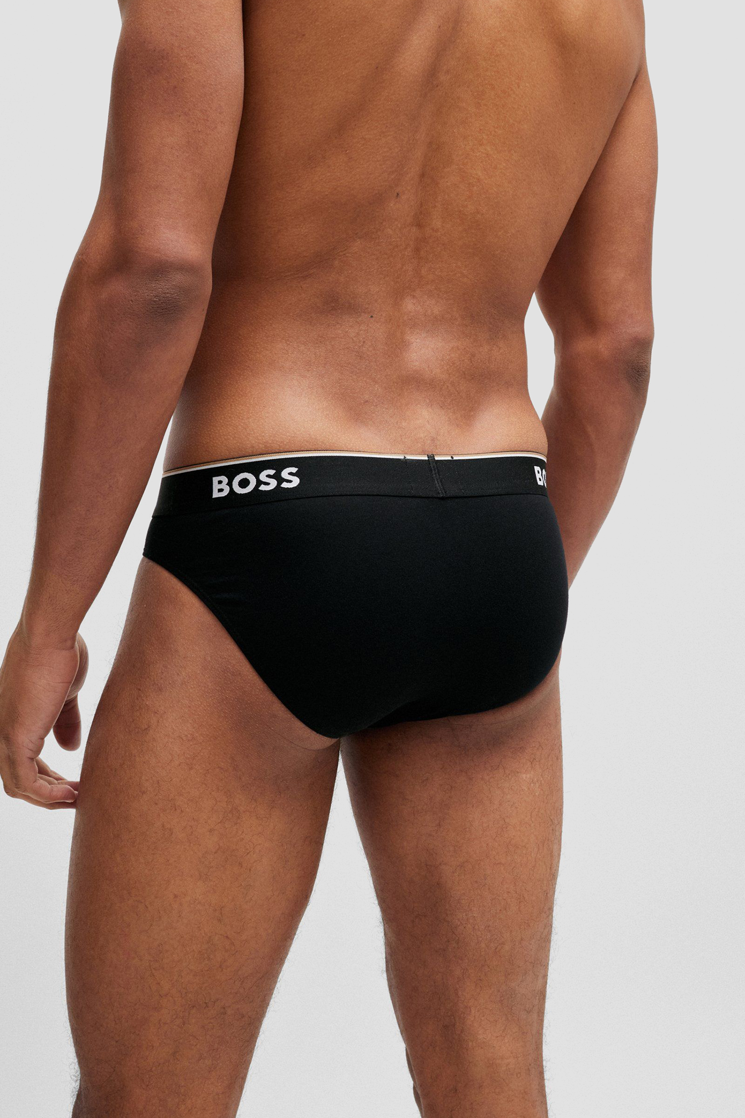 Мужские черные брифы (3 шт) BOSS 50475273;001