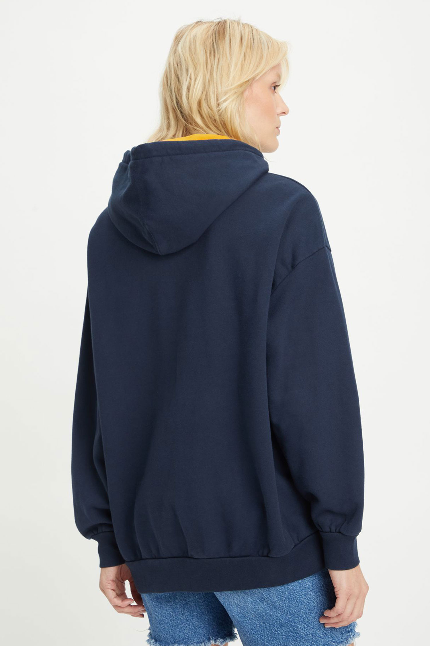 Жіноче темно-синє худі Levi's® A0801;0040 — Ultrashop