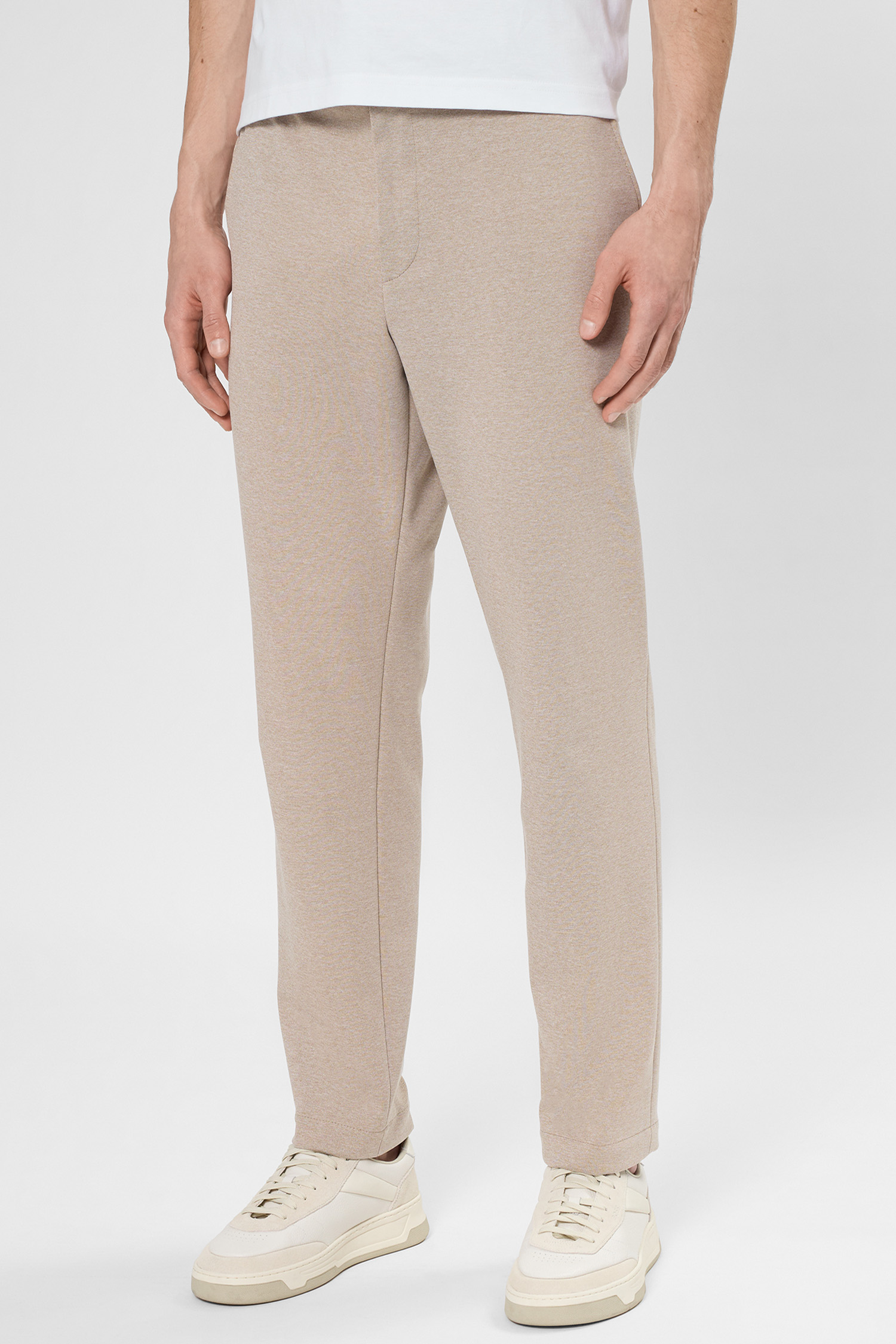 Мужские бежевые брюки BOSS 50556798;252