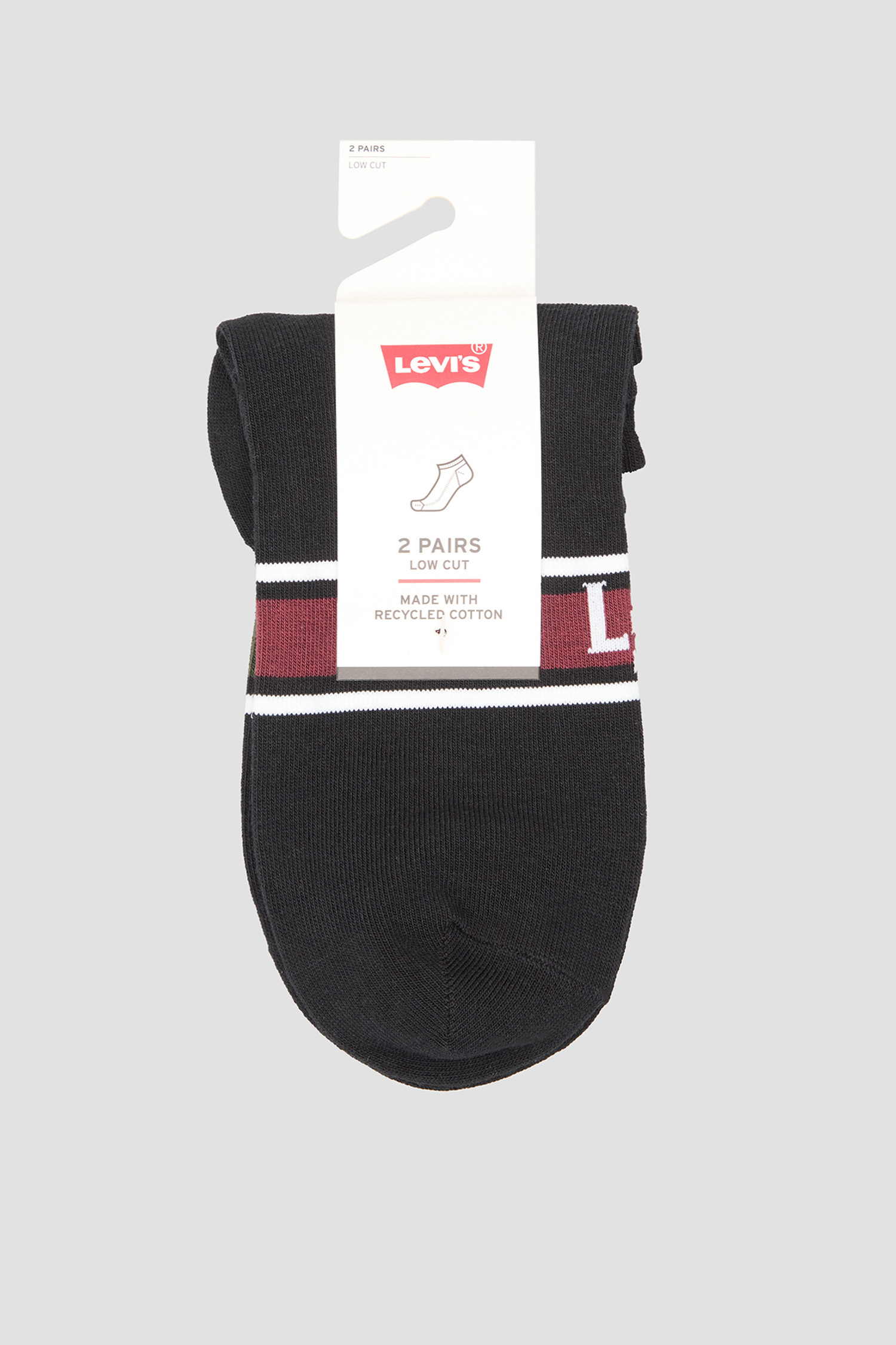 Чорні шкарпетки (2 пари) Levi’s® 701235801;002