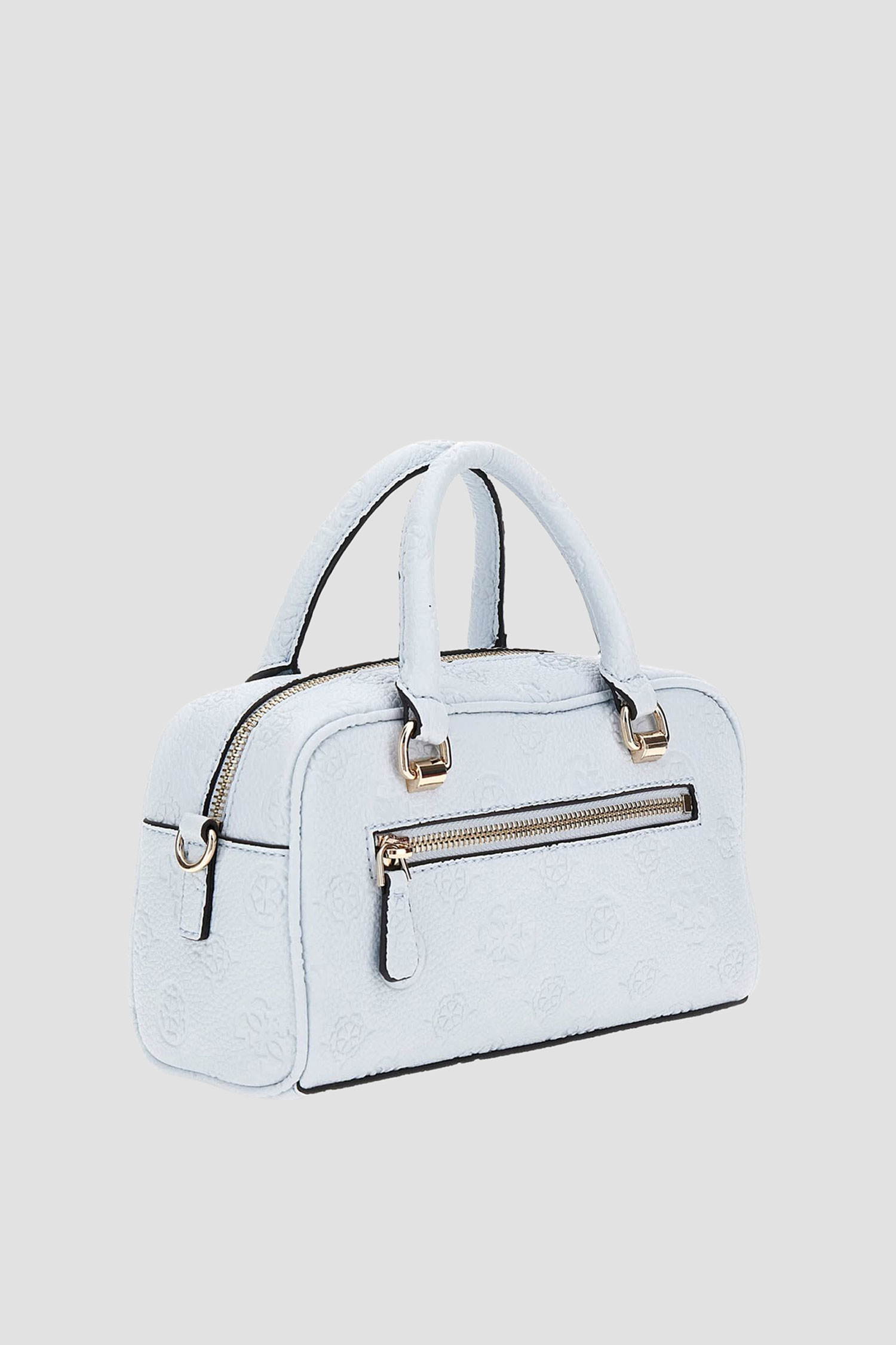 Женская голубая сумка с узором Guess HWPG93.49050;PWB