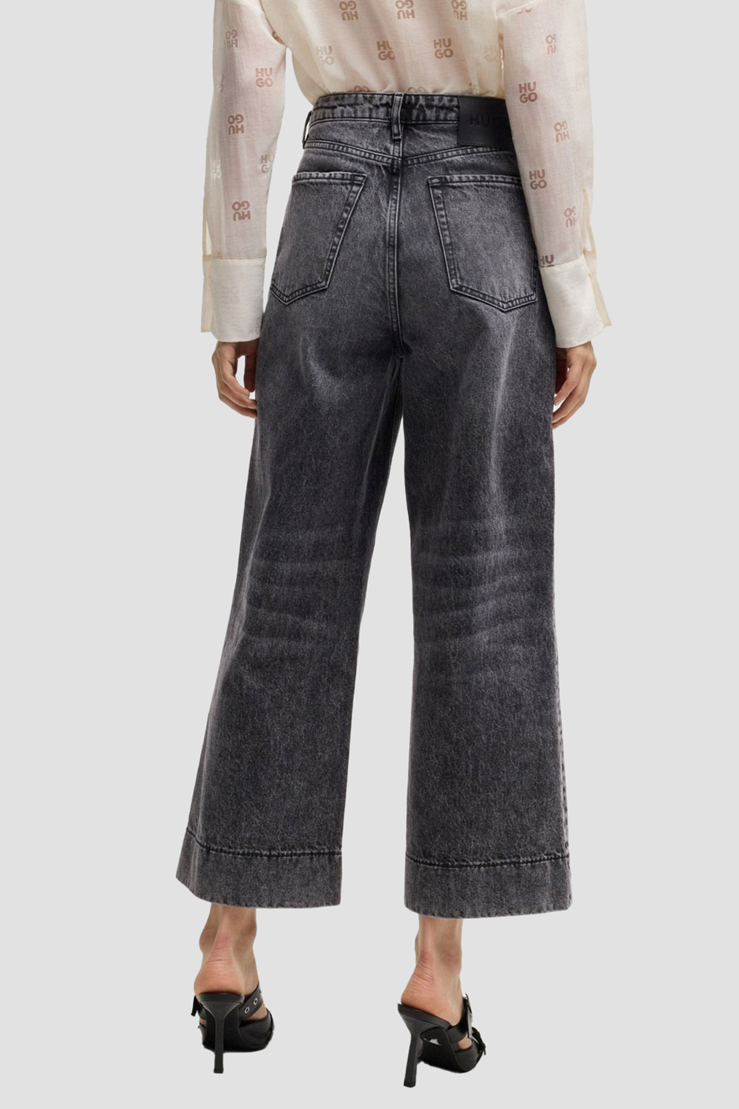 Женские черные джинсы HUGO 50530309;004