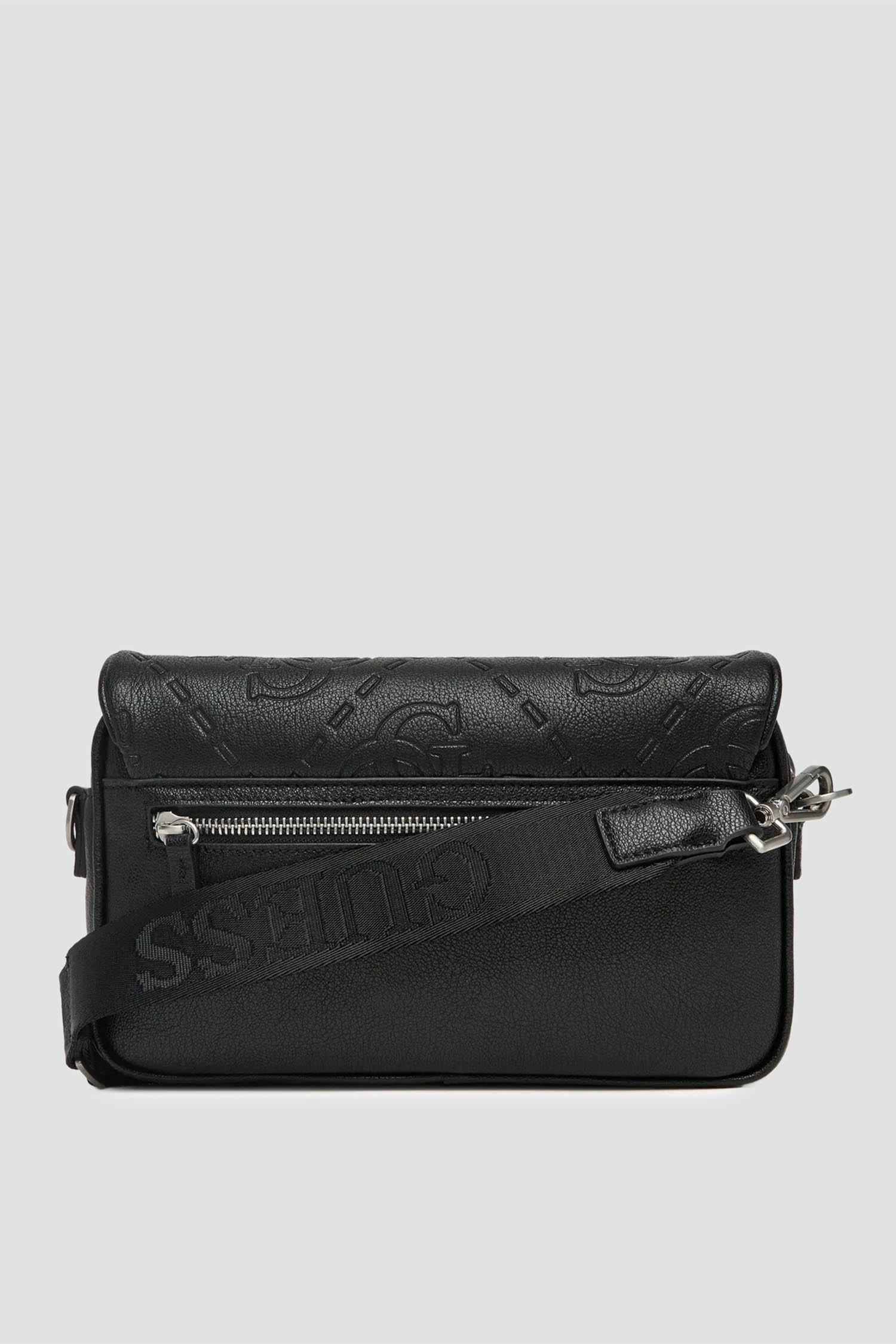 Чоловіча чорна сумка Guess HMBOMG.P5464;BLA