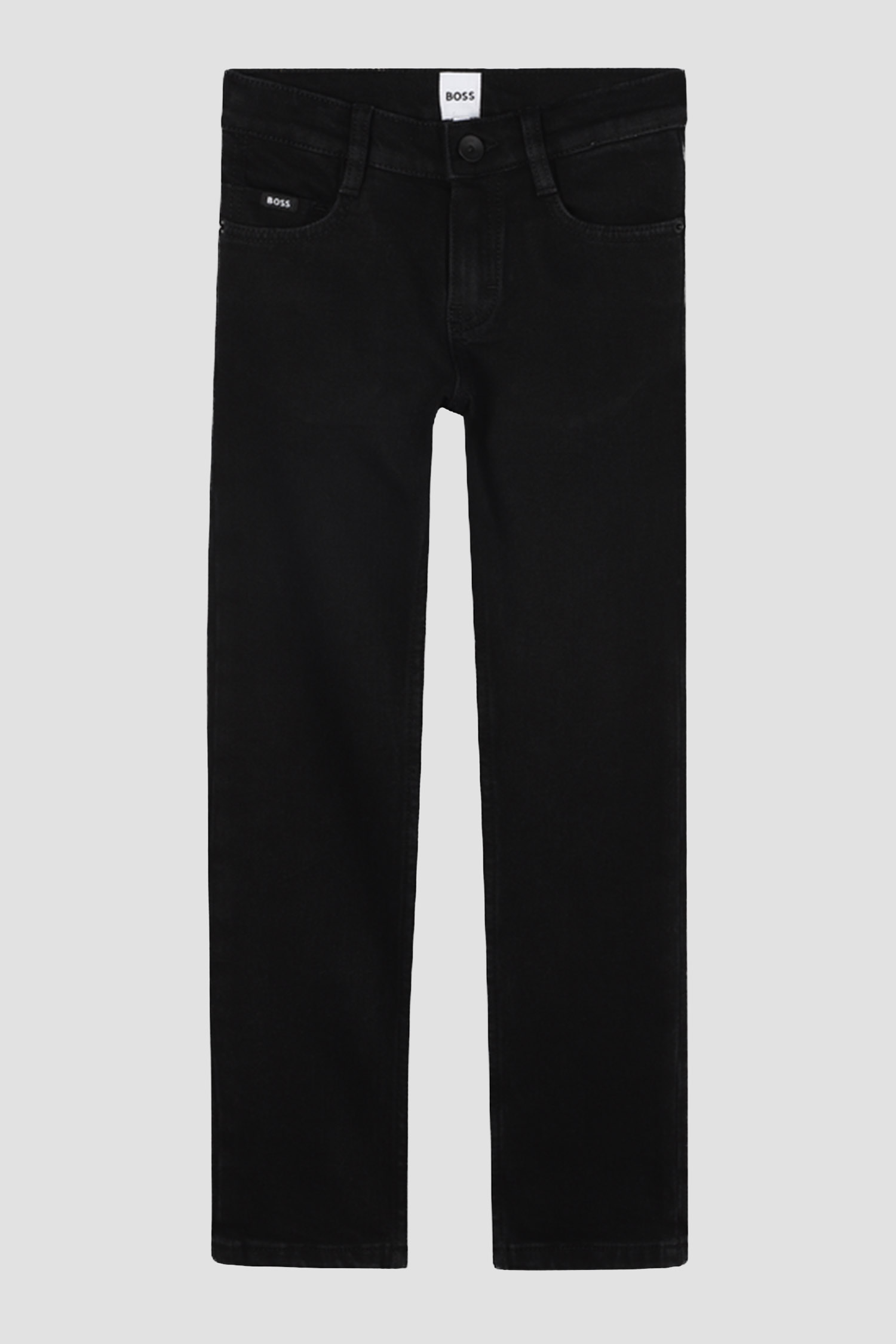 Дитячі чорні джинси BOSS kids J52310;09B