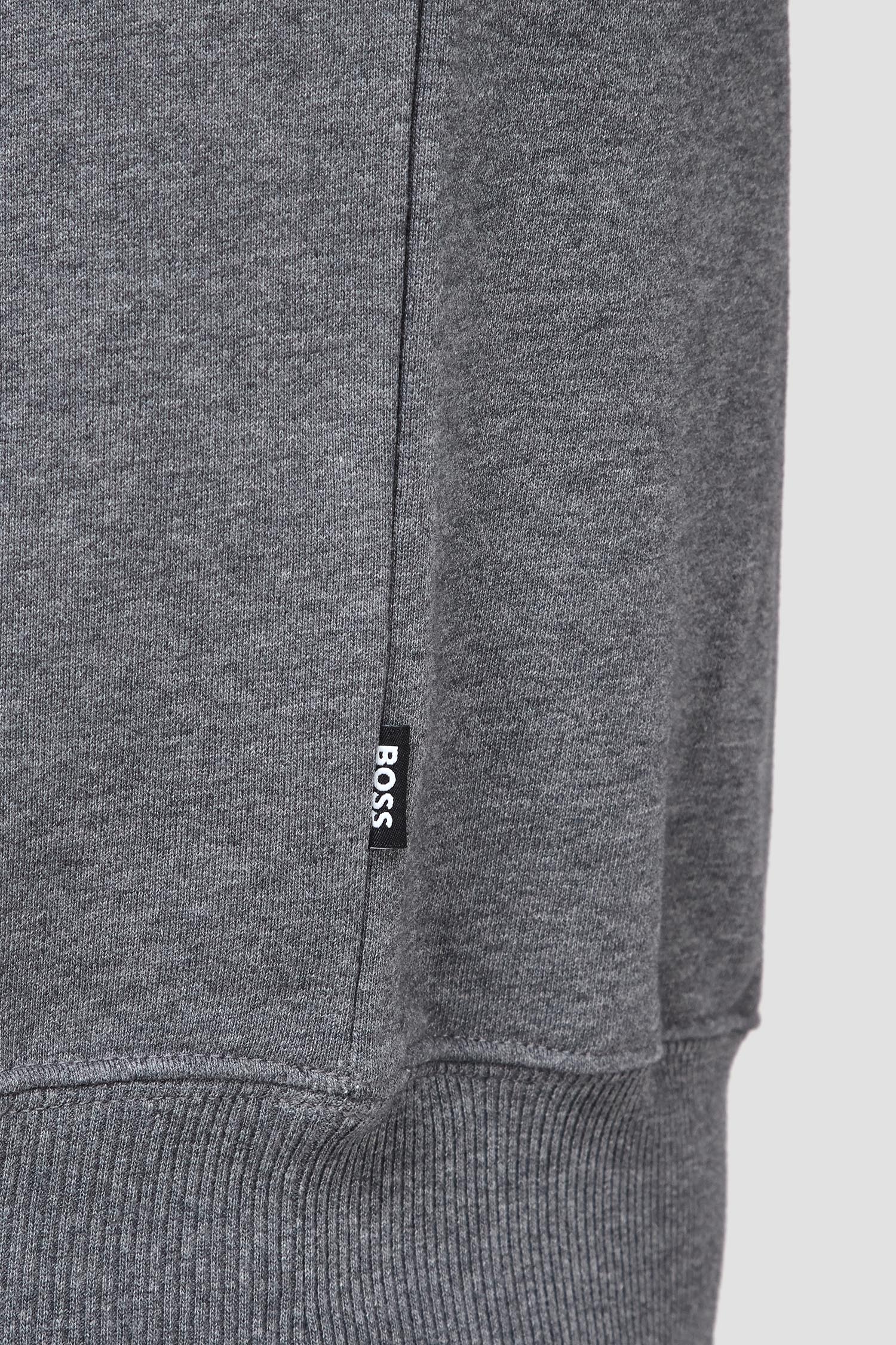 Мужское серое худи BOSS 50500329;030