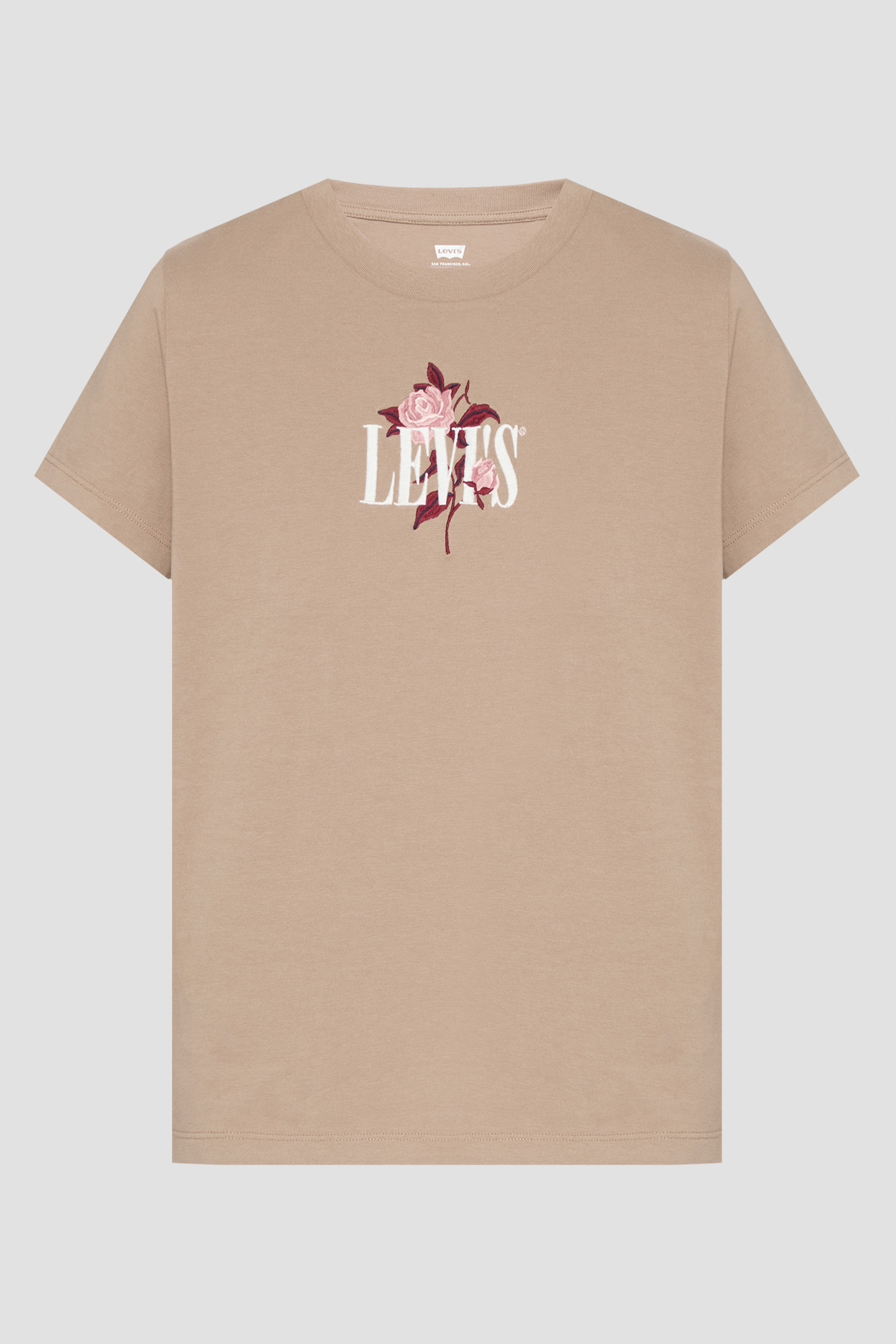 Женская бежевая футболка Levi’s® A8804;0067