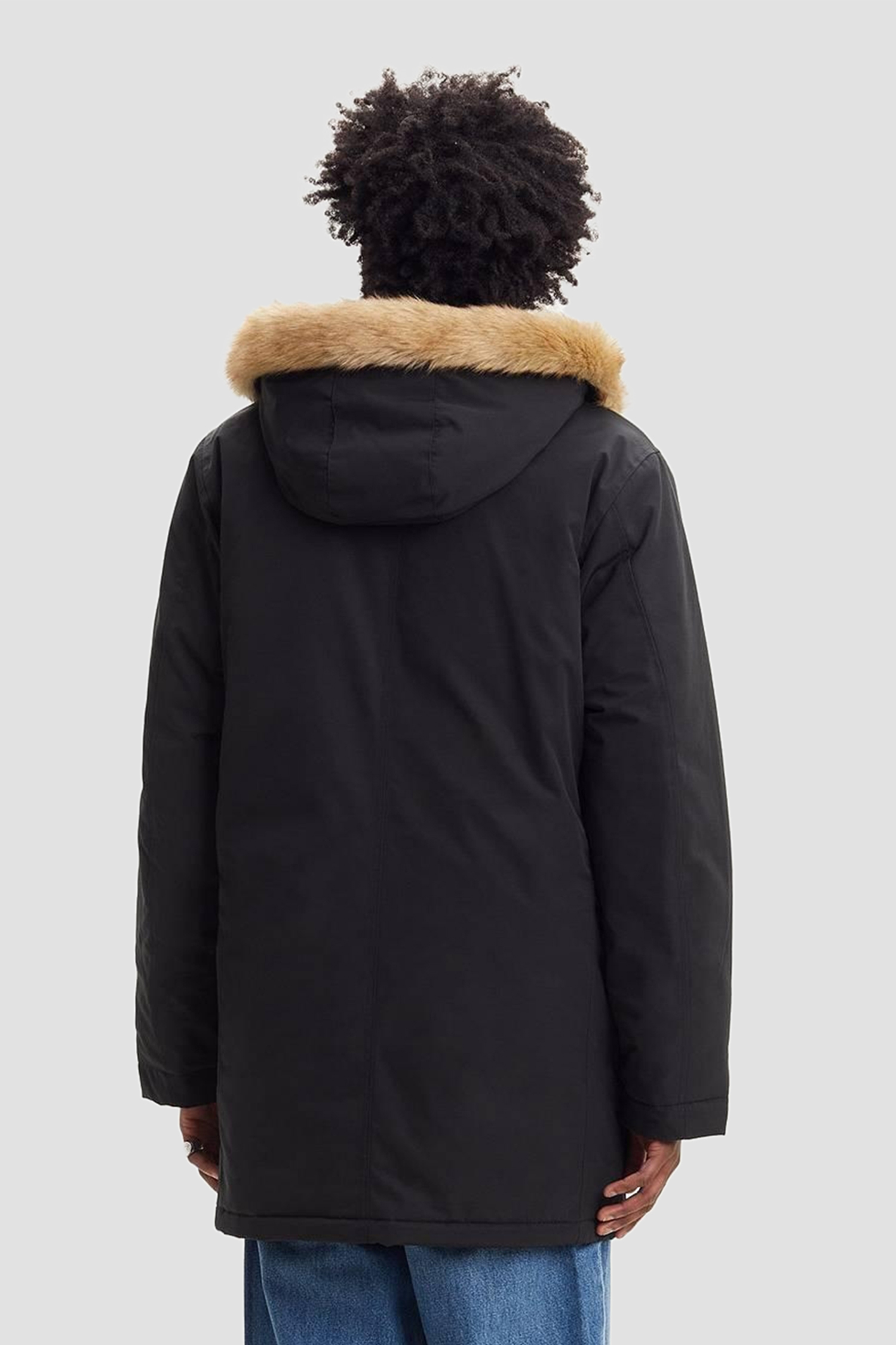 Чоловіча чорна парка Levi’s® A3202;0000