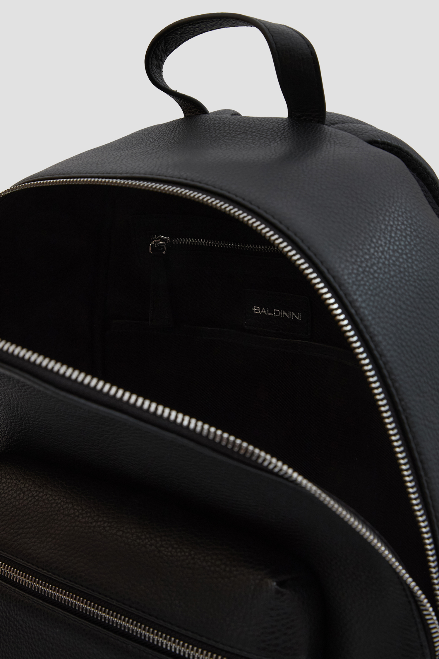 Чоловічий чорний шкіряний рюкзак BALDININI G2FPMGEC0055;999