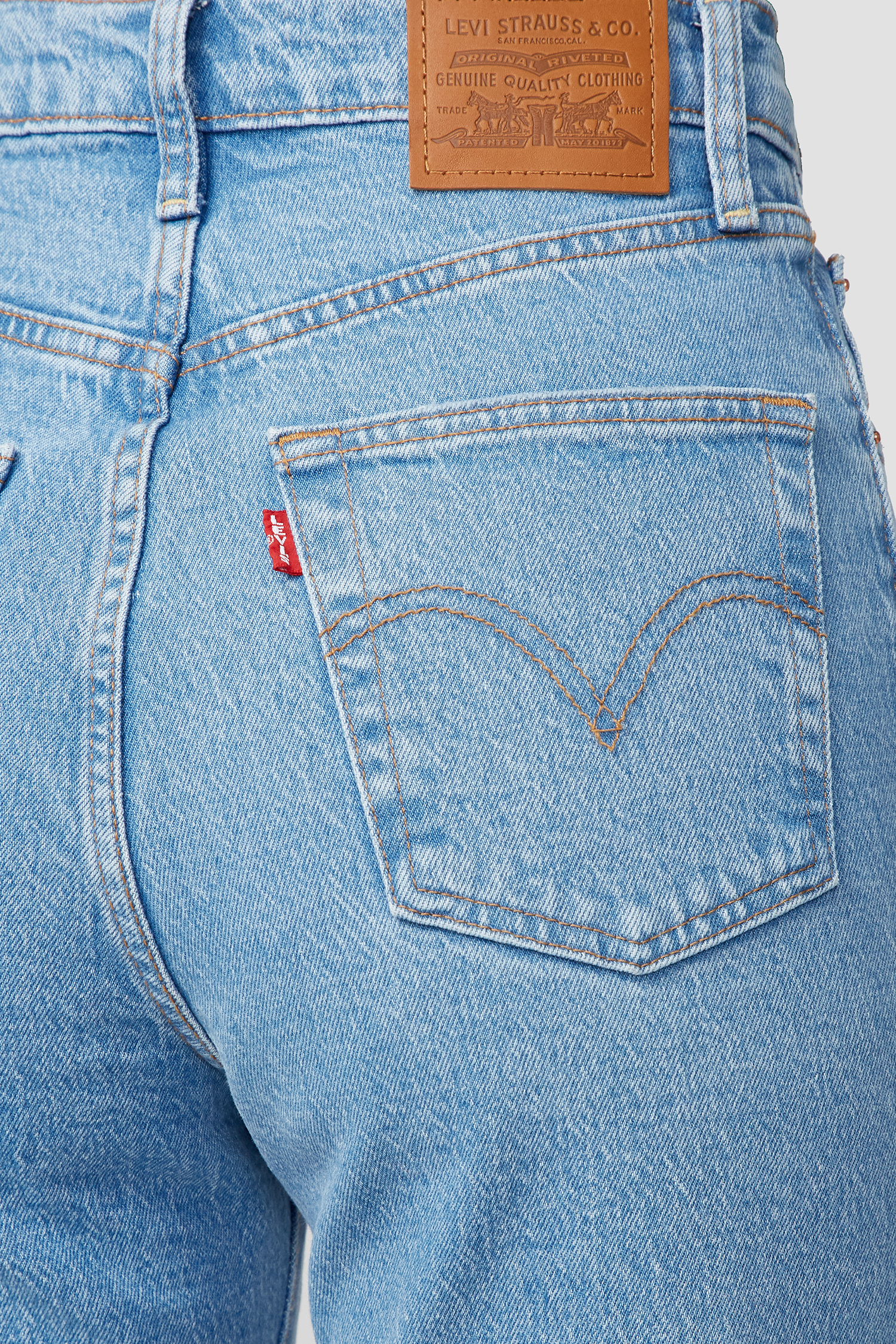 Жіночі блакитні джинси Ribcage Cropped Bootcut Levi’s® A1967;0002