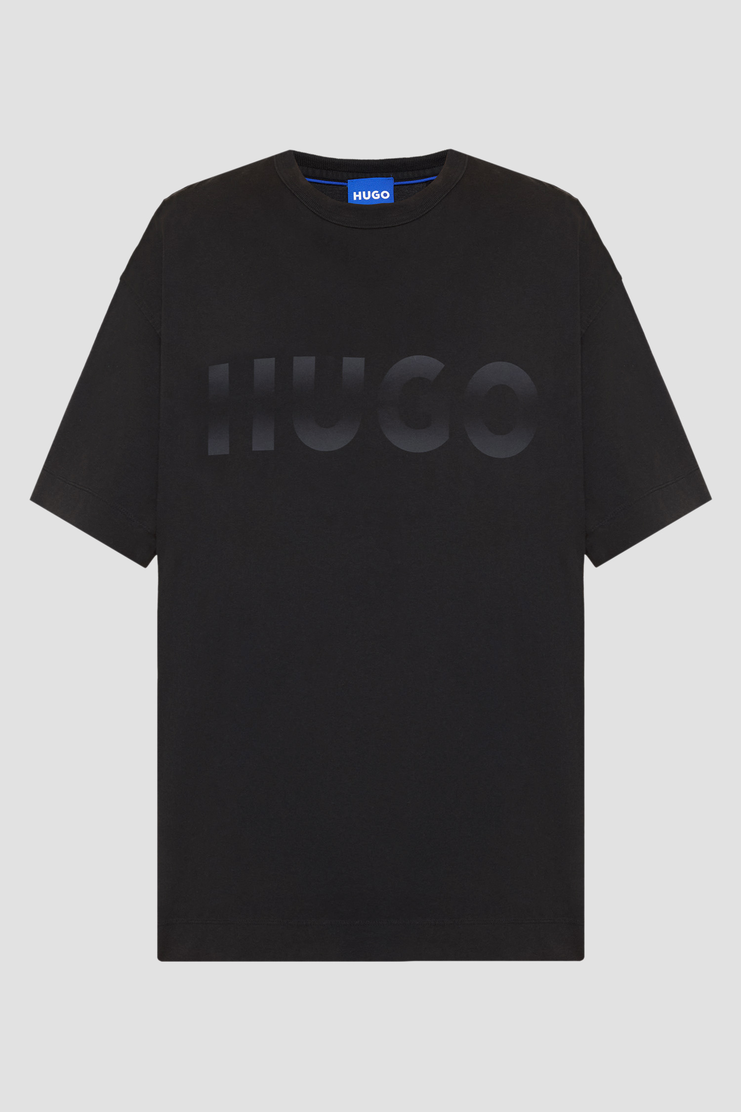 Чоловіча чорна футболка HUGO BLUE 50548341;036