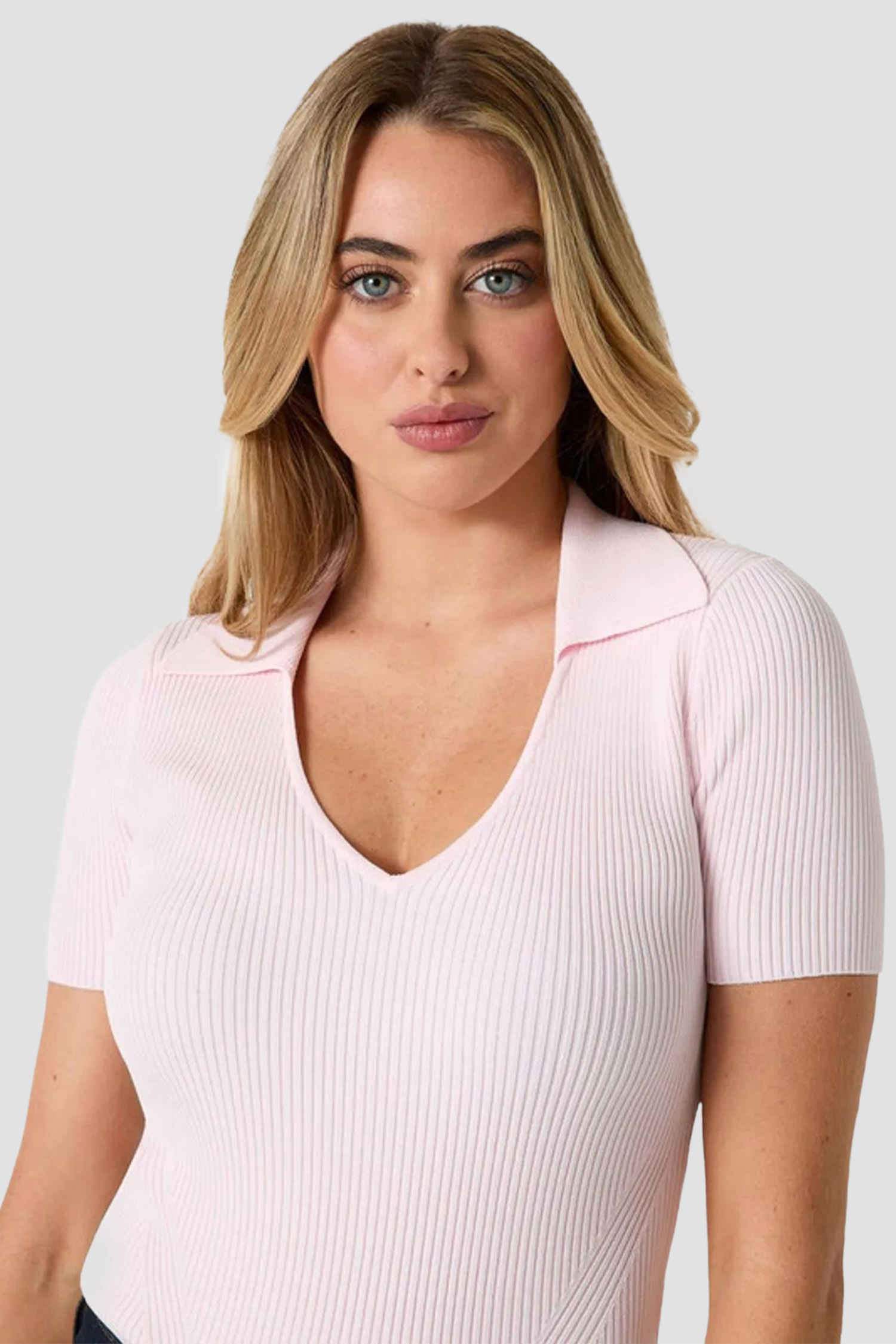 Жіноче рожеве поло Guess W6RR62.Z0132;A627
