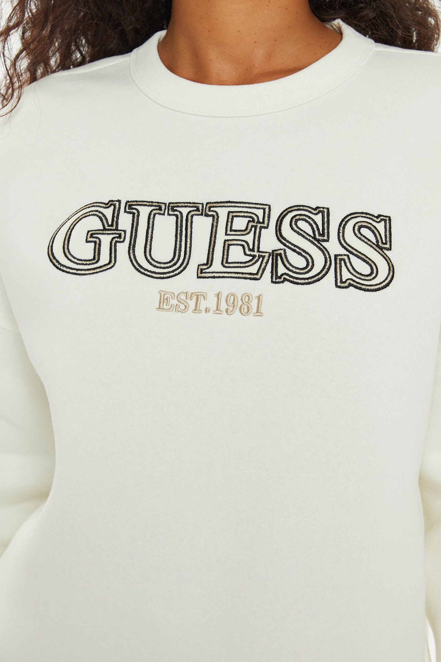 Жіночий білий світшот Guess V4BQ03.KCHX0;G042