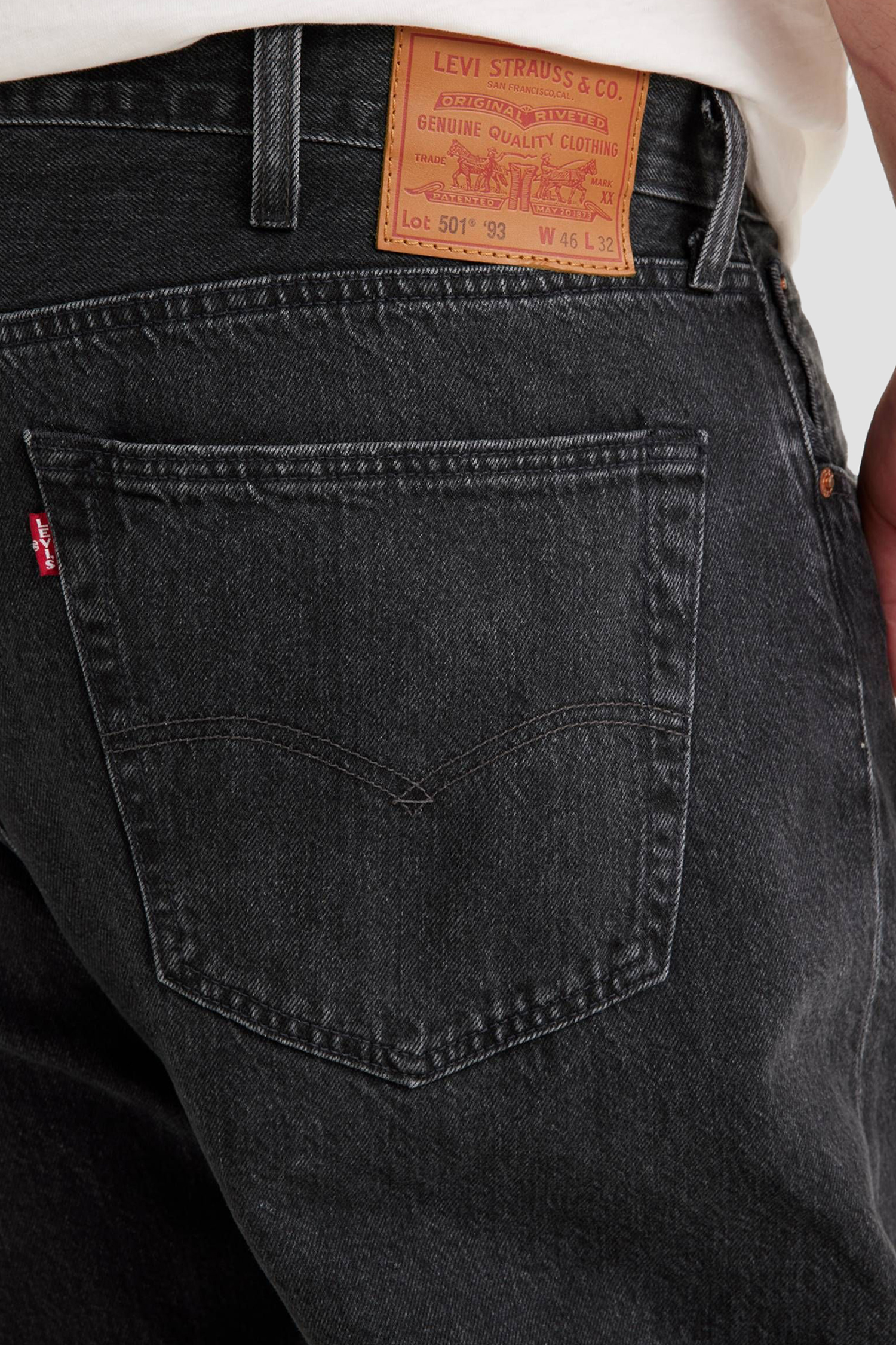 Чоловічі чорні джинси 501® Levi’s® 11501;0167