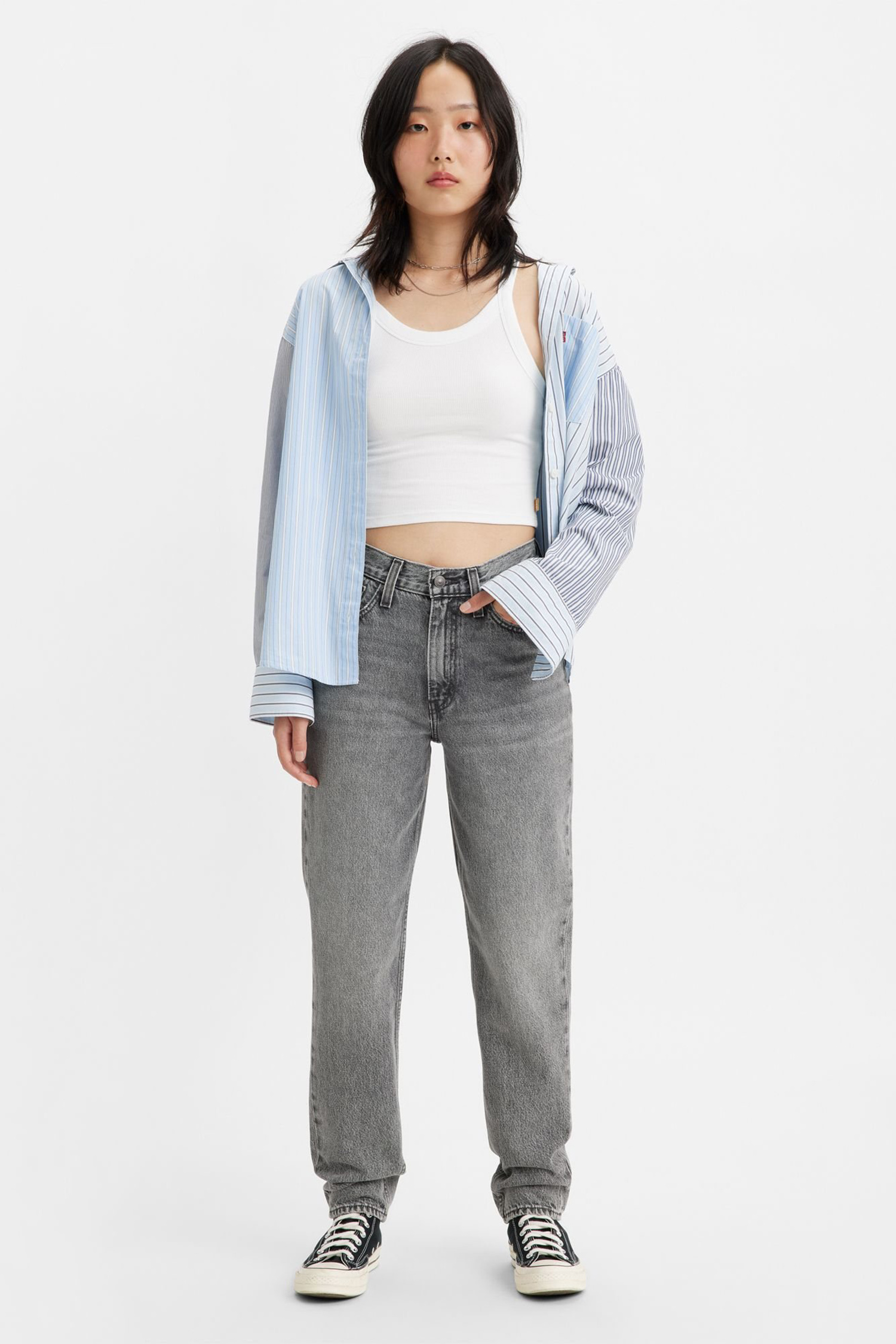Жіночі сірі джинси '80s Mom Levi’s® A3506;0011