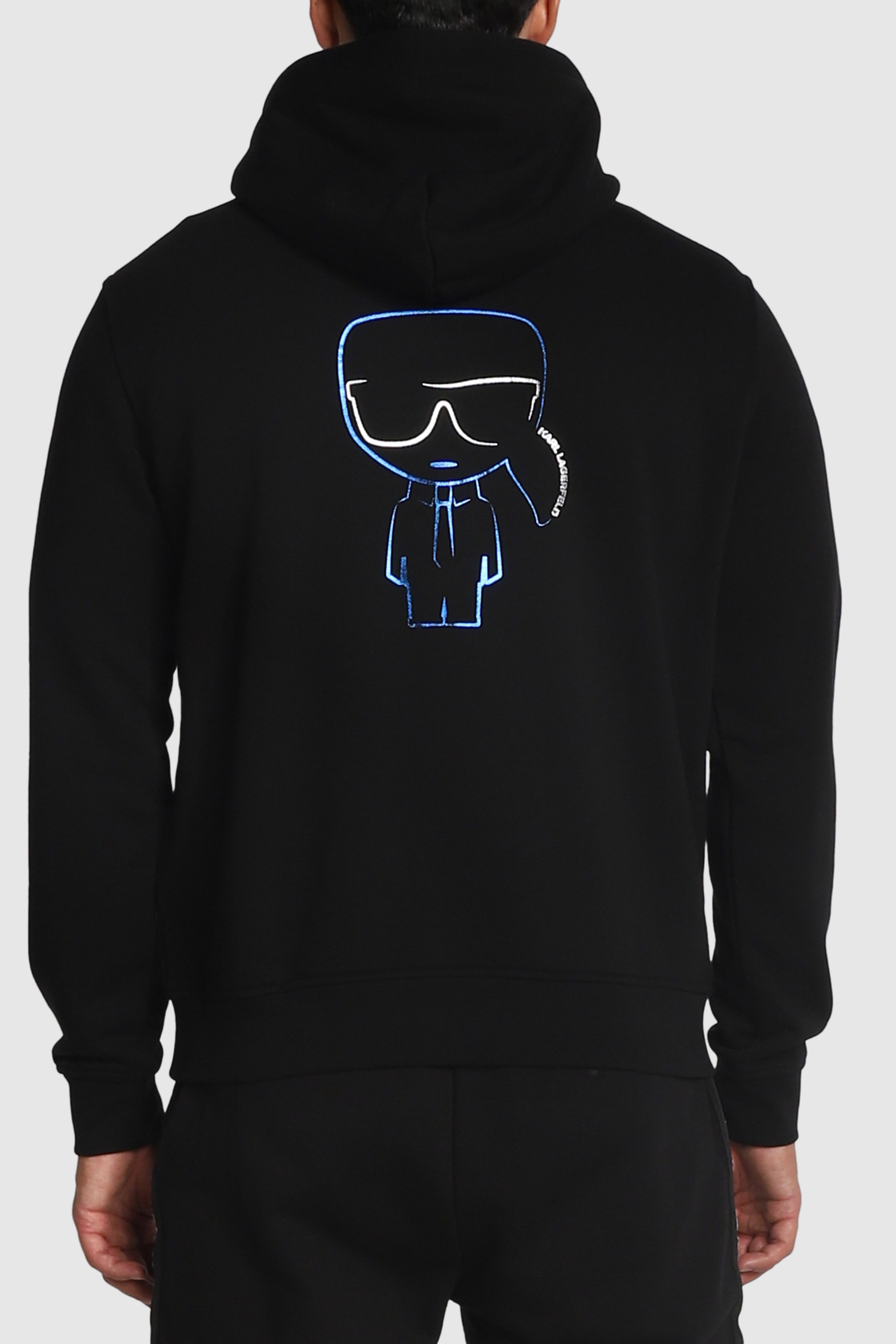 Мужское черное худи Karl Lagerfeld 524910.705424;990