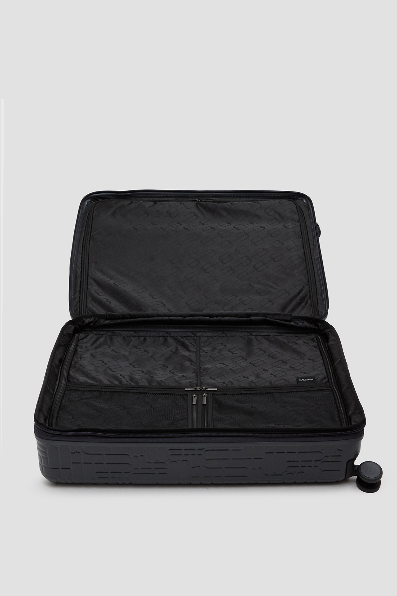 Темно-серый чемодан BALDININI T4BG01GLOS;GREY