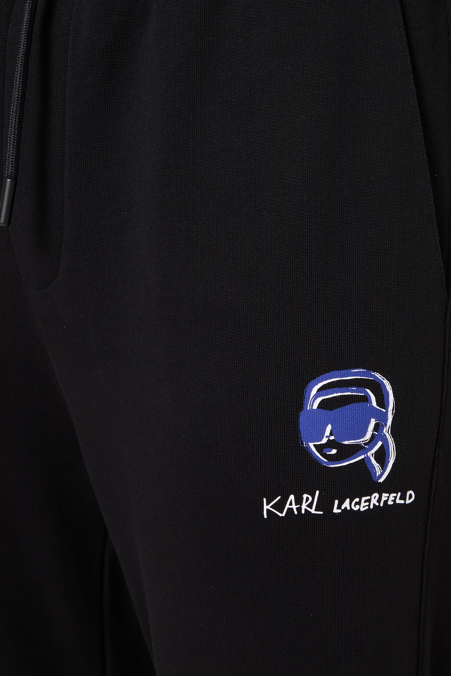 Мужские черные спортивные брюки Karl Lagerfeld 553904.705113;990