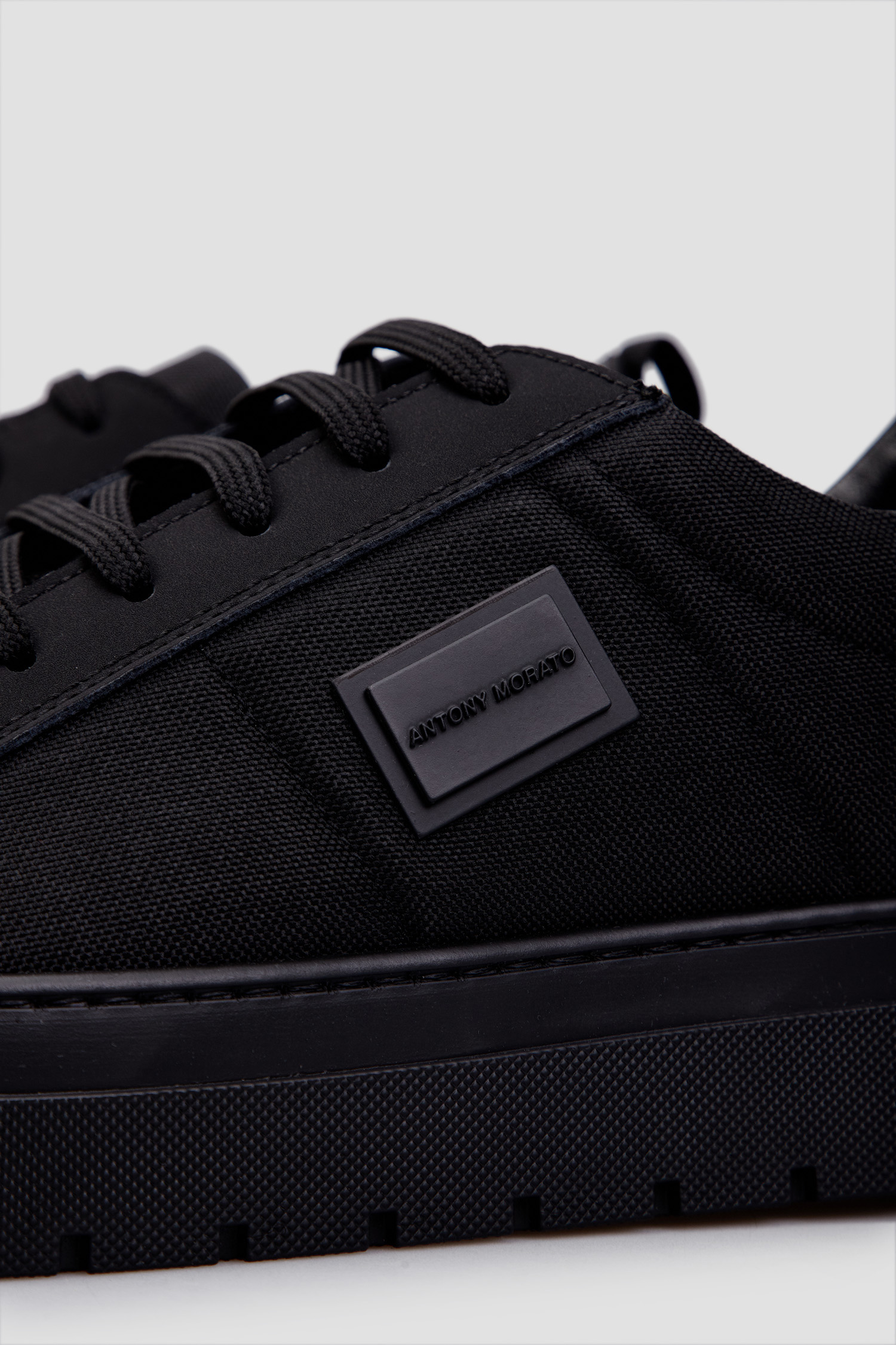 Чоловічі чорні снікерси Antony Morato MMFW01703.LE500153;9000
