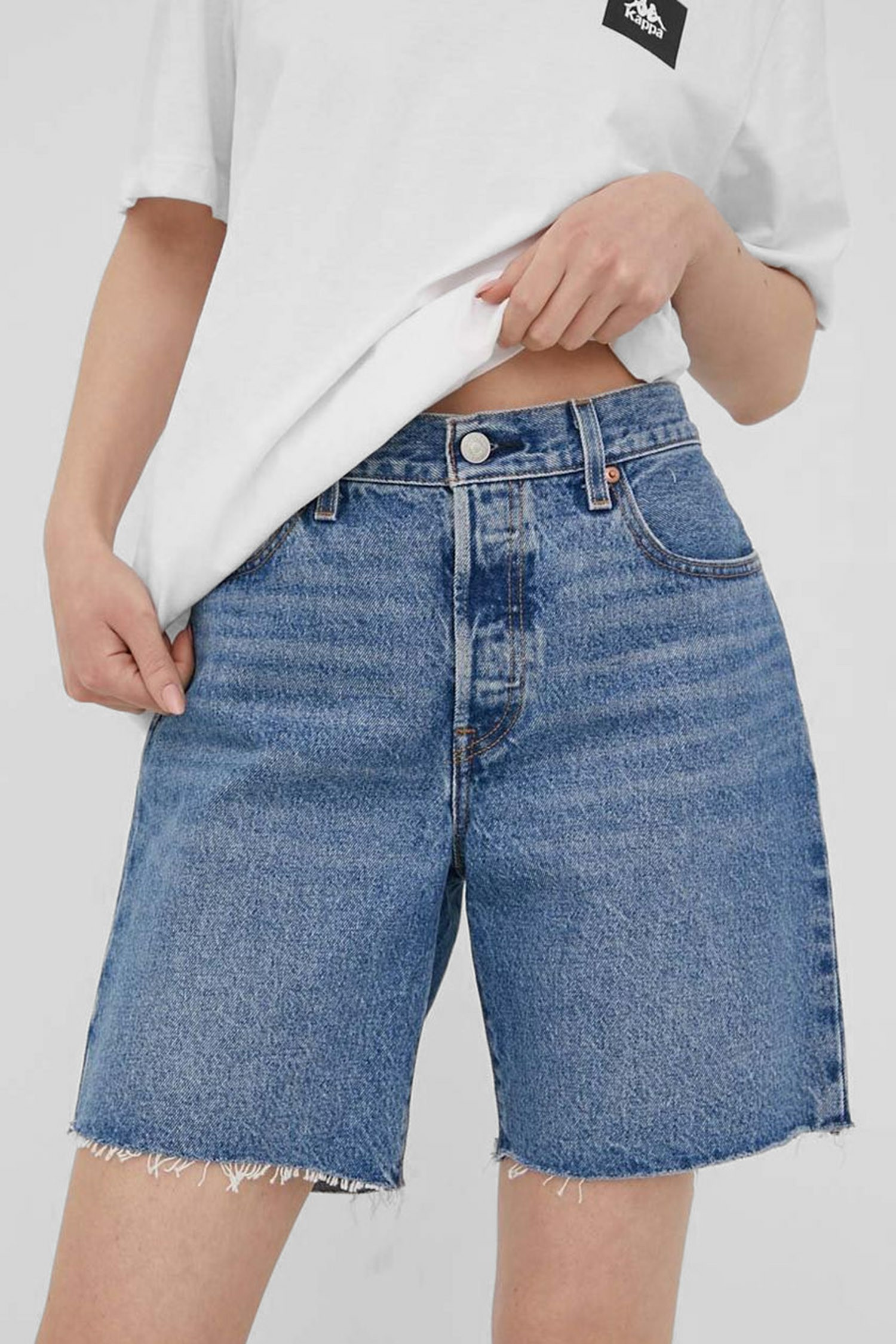 Женские синие джинсовые шорты Levi’s® A1962;0003