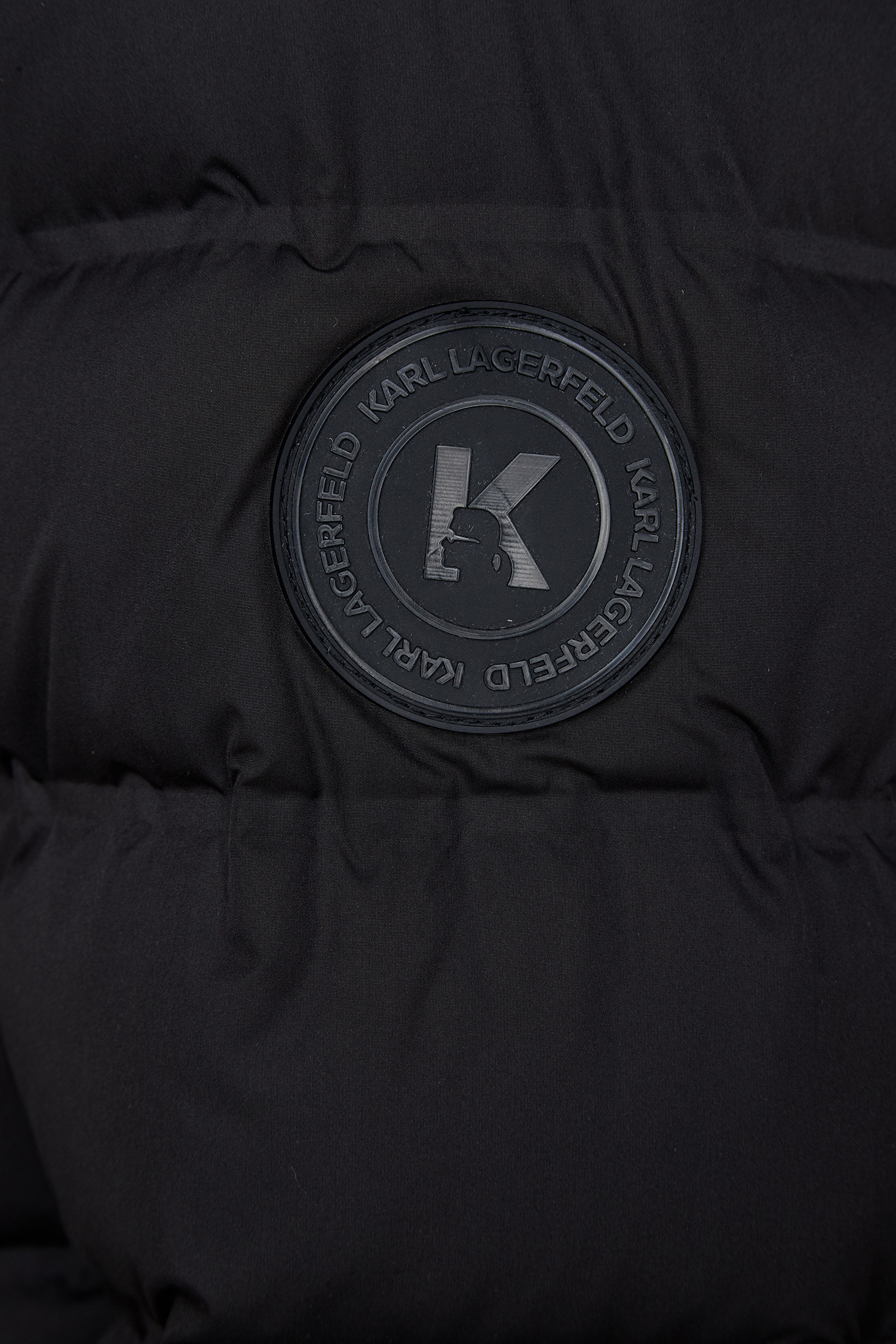 Мужской черный пуховик Karl Lagerfeld 534593.505028;990