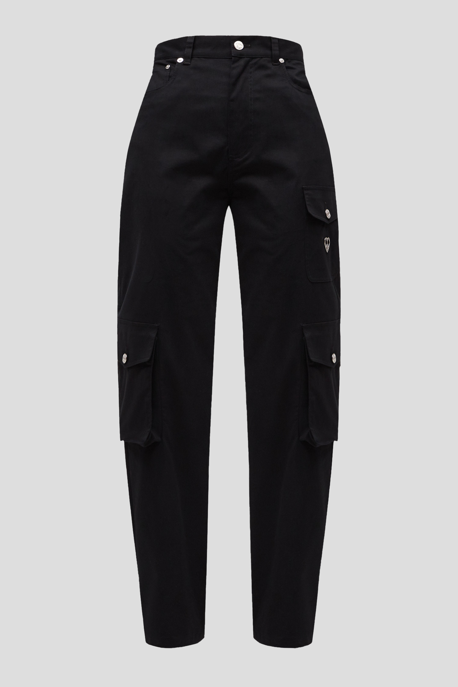 Женские черные карго Moschino A0330.8724;0555
