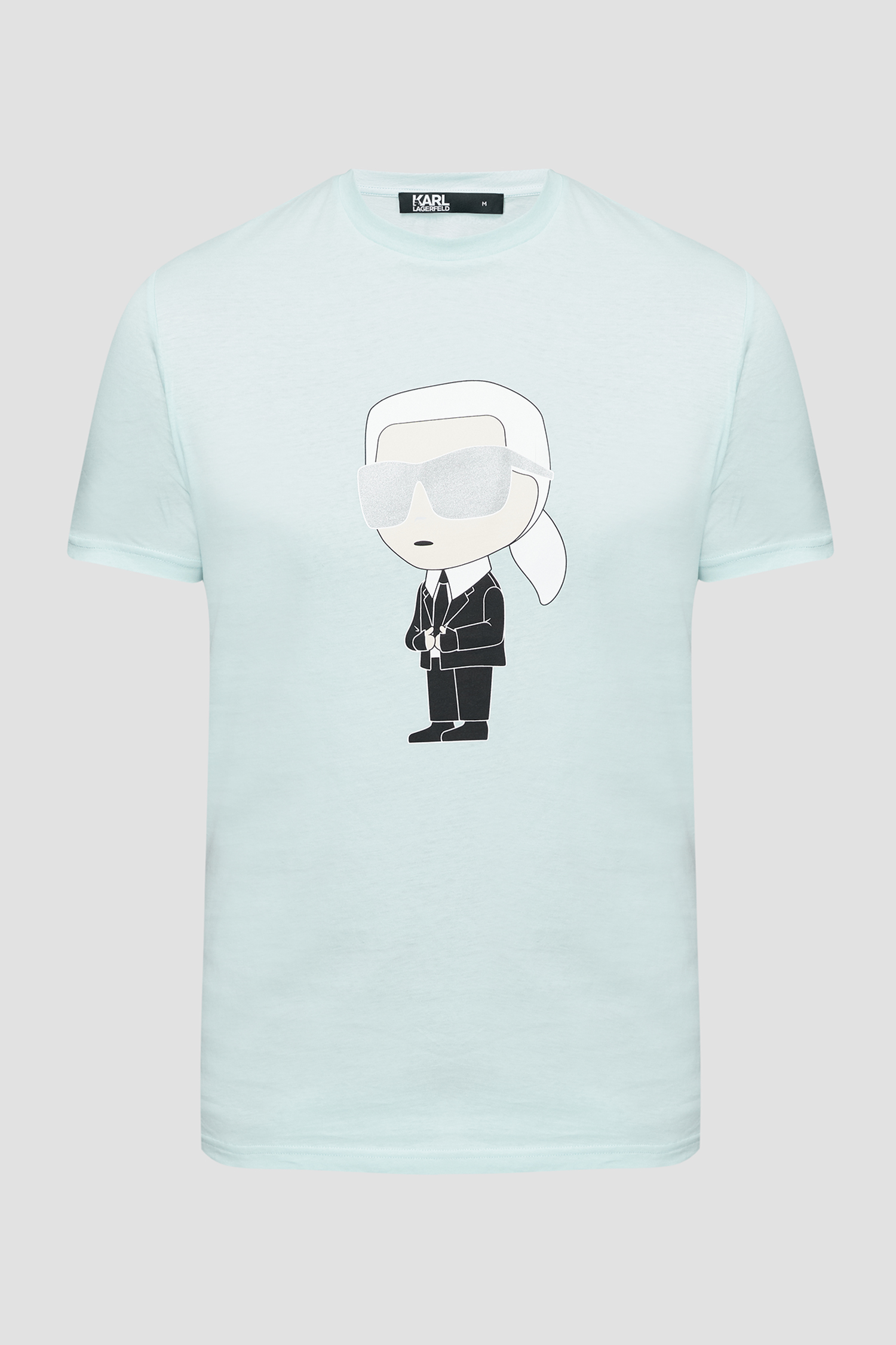 Мужская мятная футболка Karl Lagerfeld 532251.755071;510