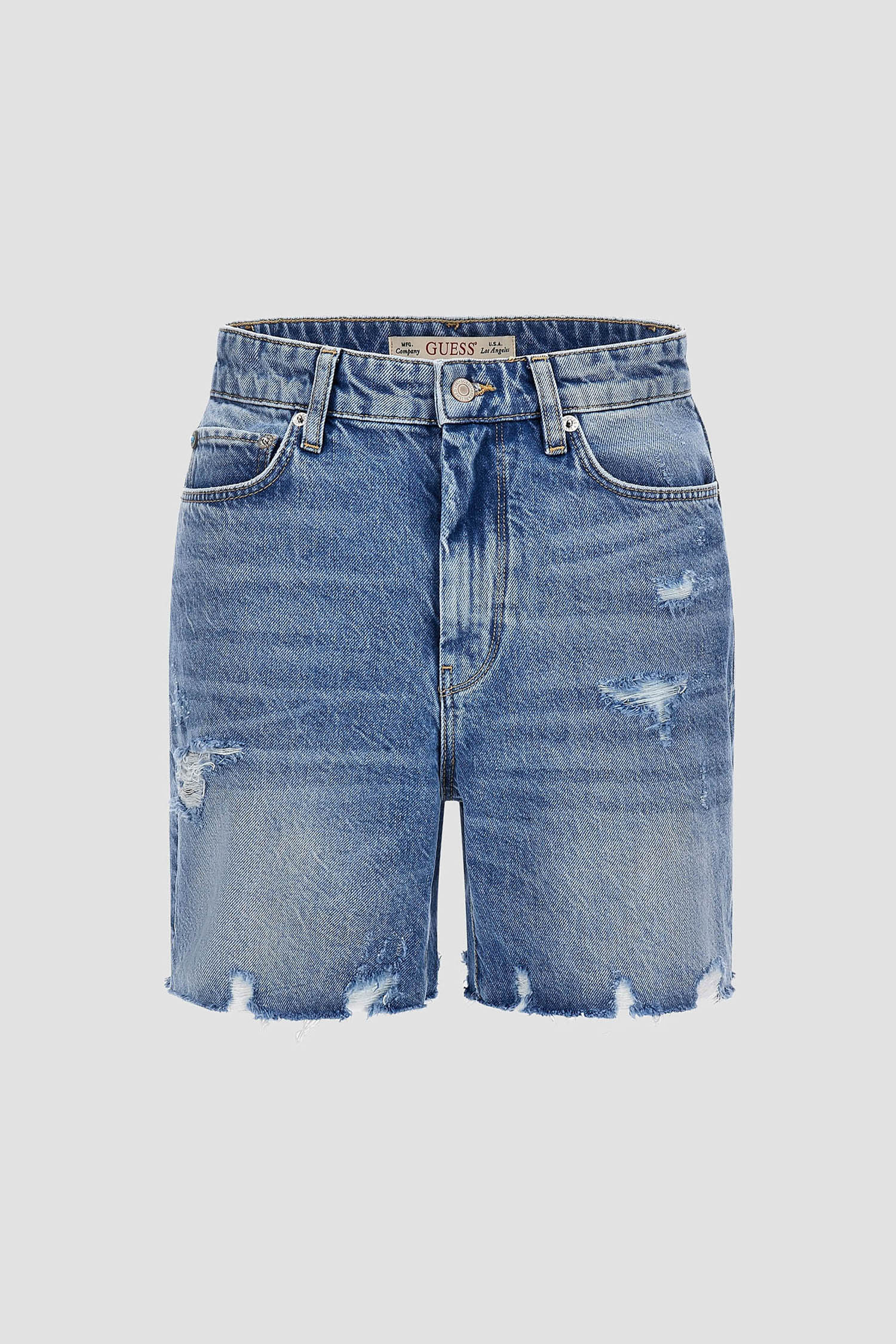 Жіночі сині джинсові шорти Guess W3GD47.D4ZR1;RPOS