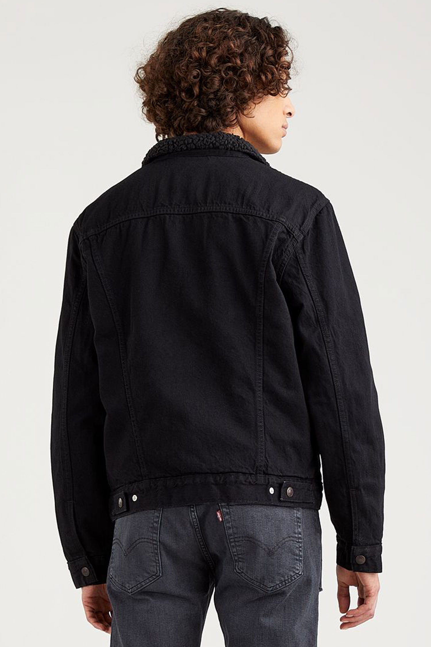 Чоловіча чорна джинсова куртка Levi’s® 16365;0100
