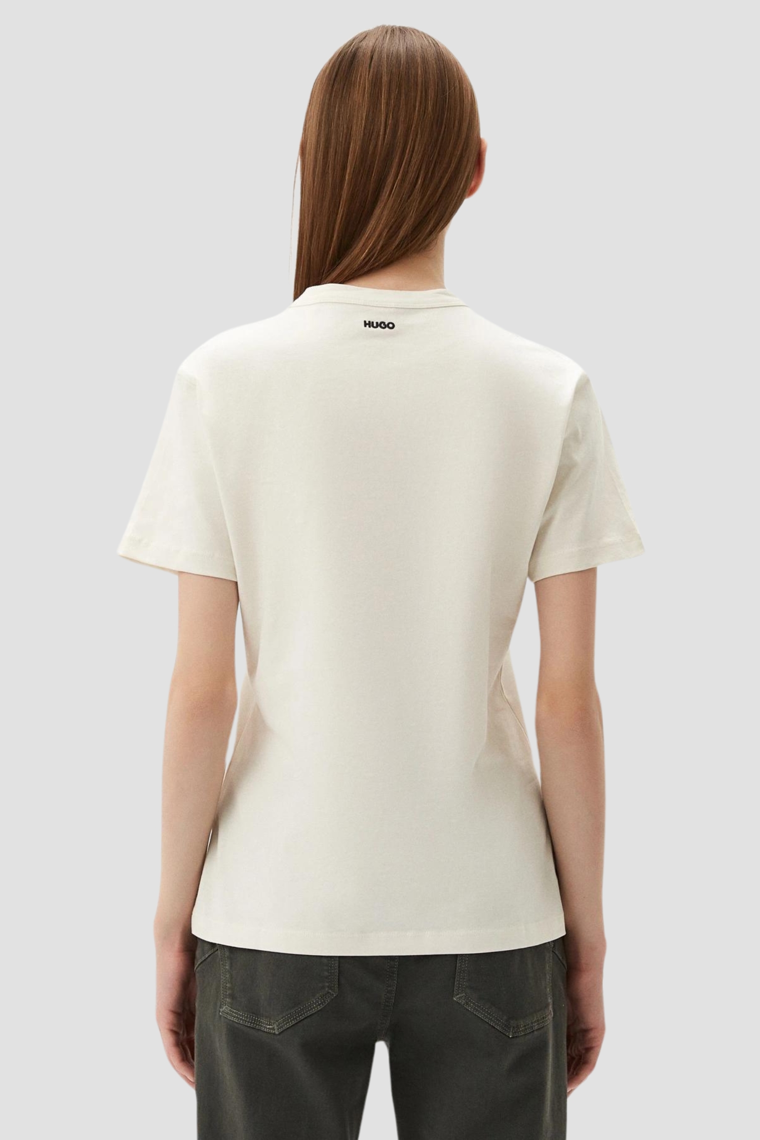 Жіноча біла футболка HUGO 50518315;110