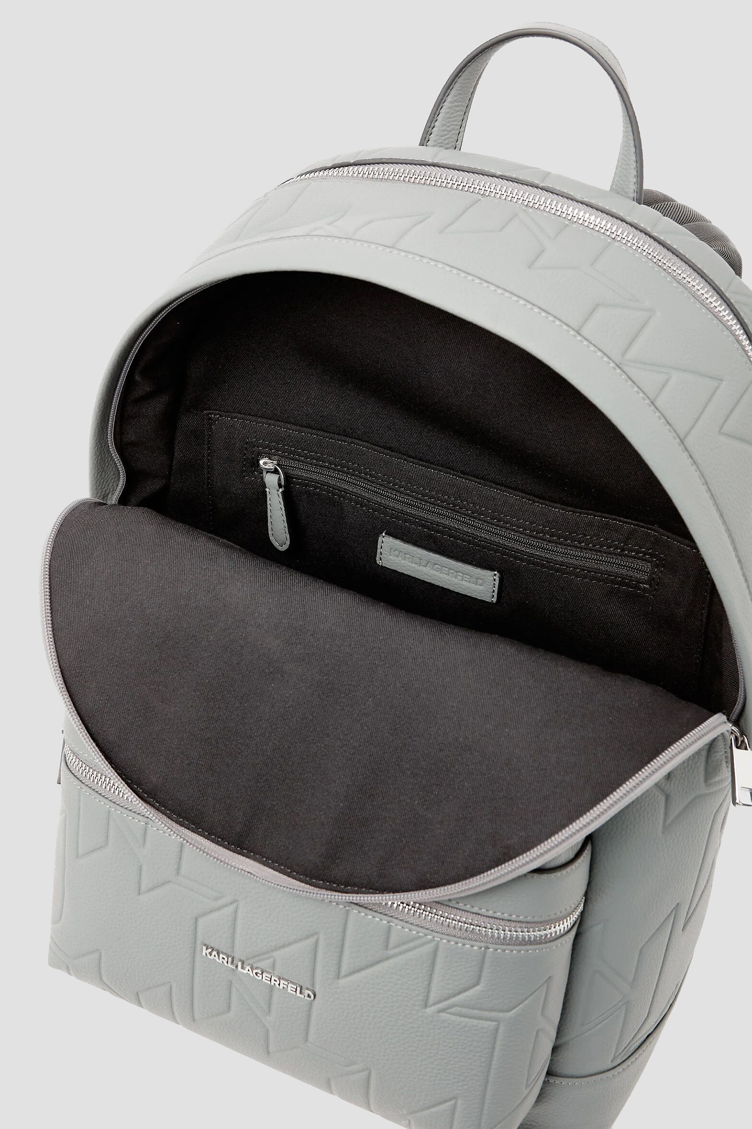 Чоловічий сірий рюкзак Karl Lagerfeld A3M30296;1WU