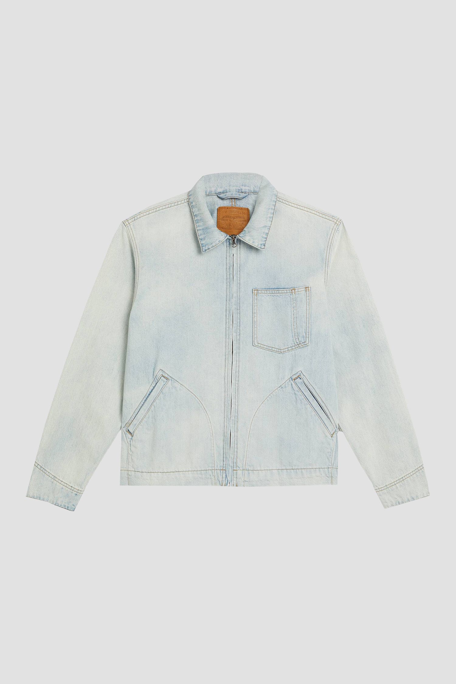 Мужская голубая джинсовая куртка Levi’s® A8635;0002